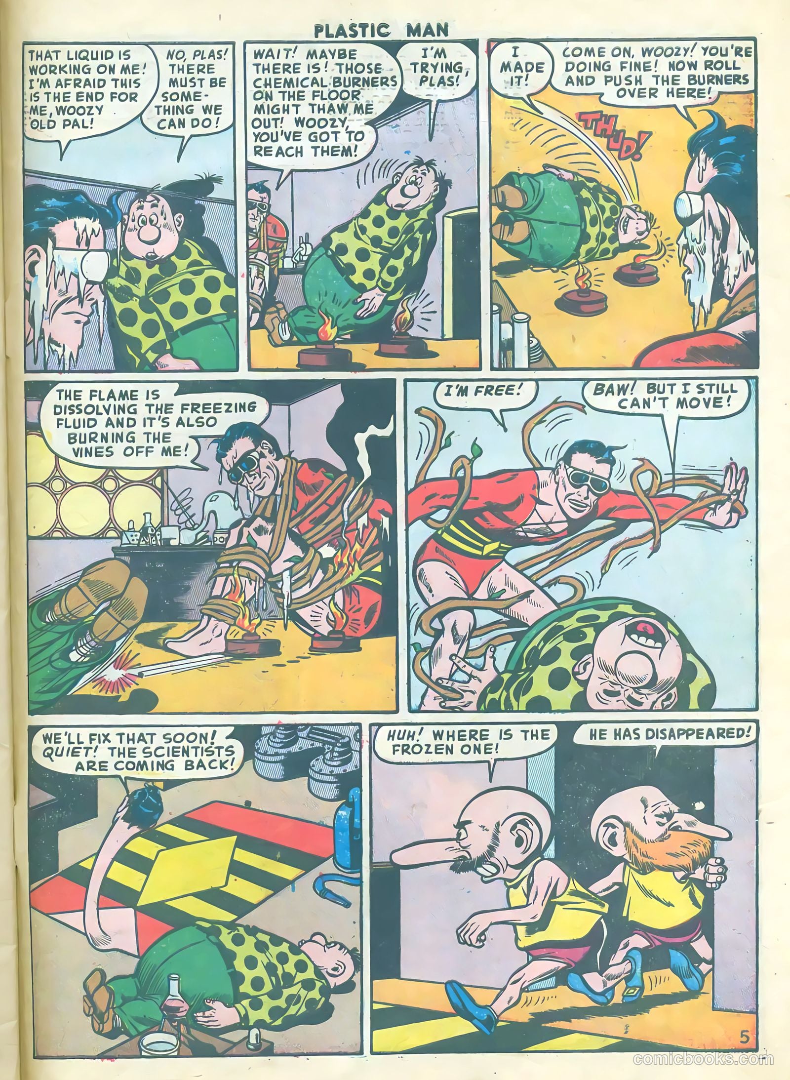 Plastic Man #37 (1952) — page 31 of 36