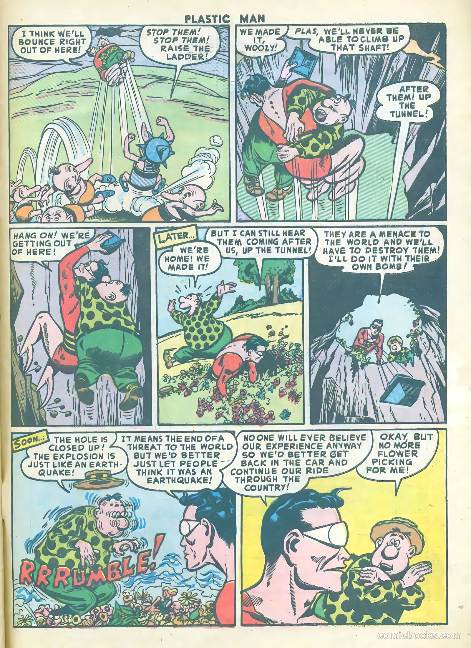 Plastic Man #37 (1952) — page 33 of 36