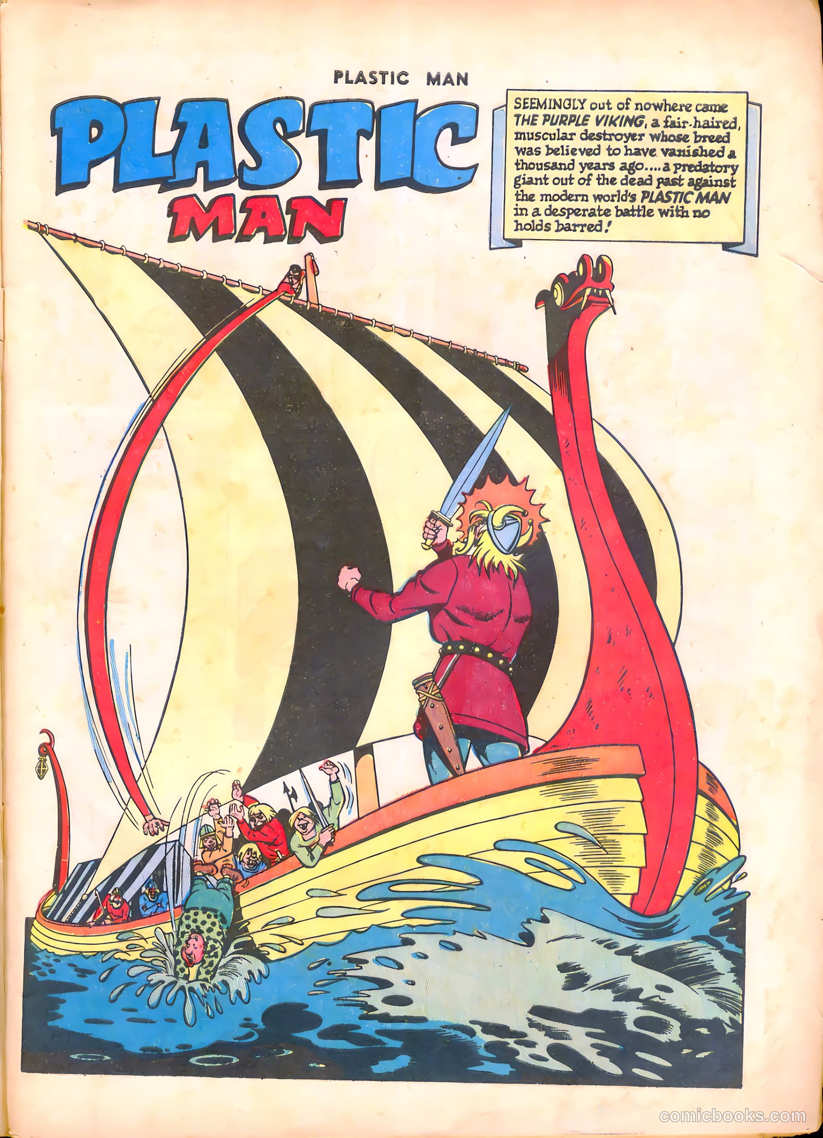 Plastic Man #4 (1946) — page 3 of 52