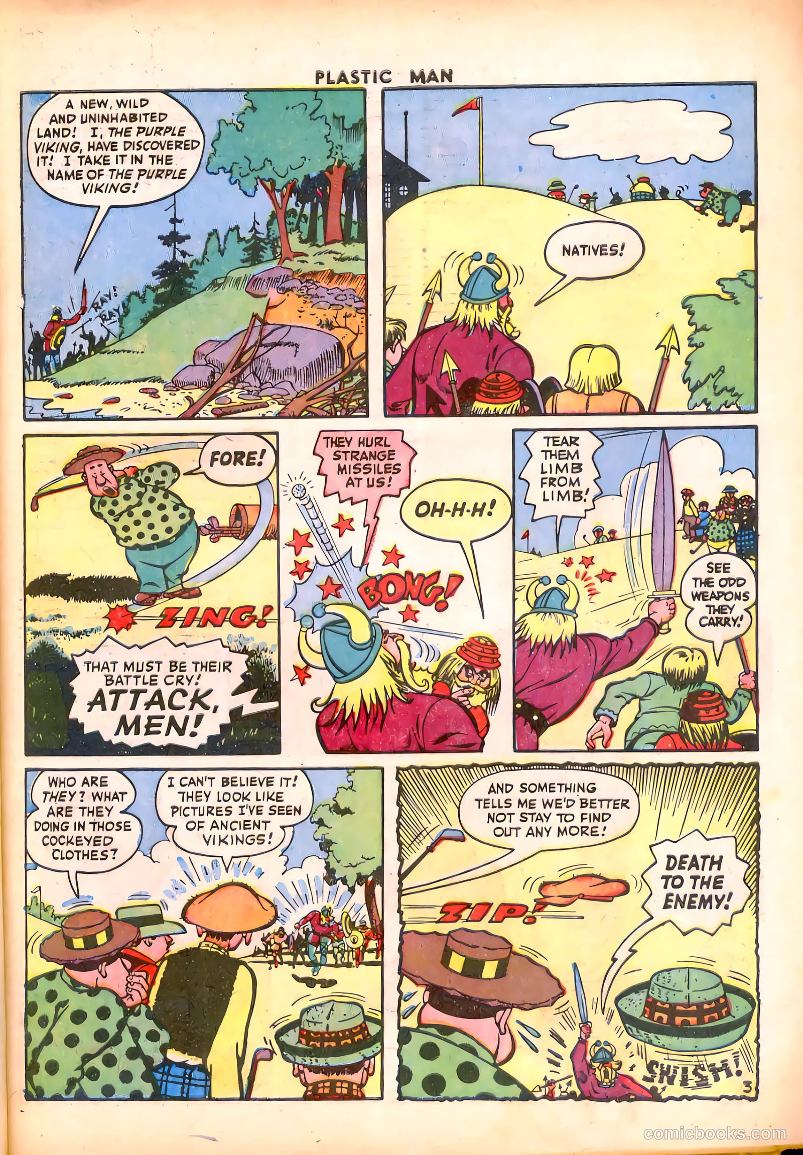 Plastic Man #4 (1946) — page 5 of 52
