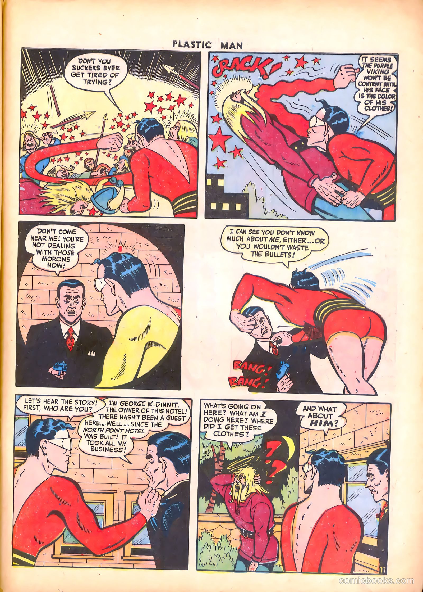 Plastic Man #4 (1946) — page 13 of 52