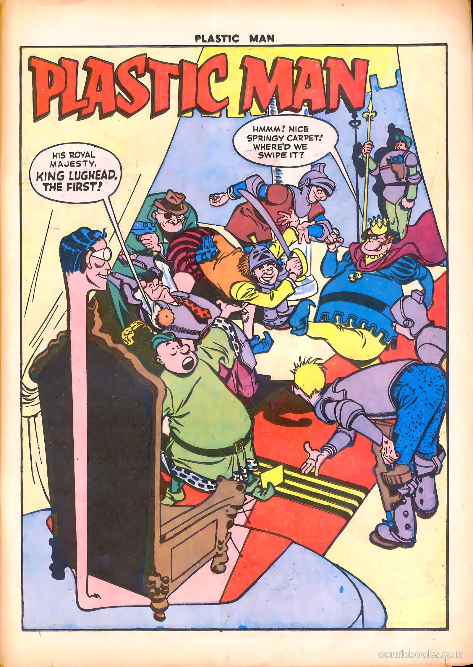 Plastic Man #4 (1946) — page 15 of 52