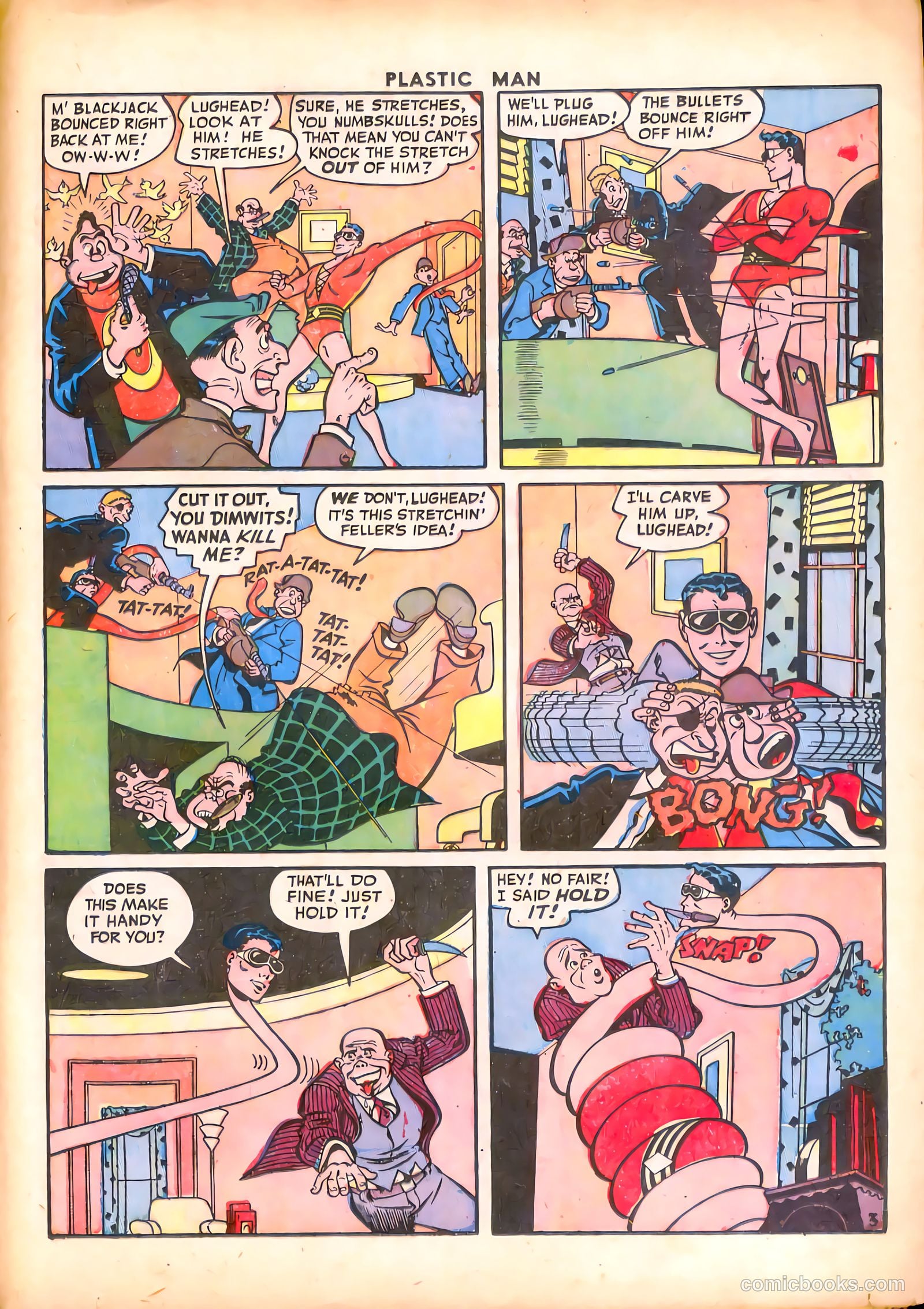 Plastic Man #4 (1946) — page 17 of 52