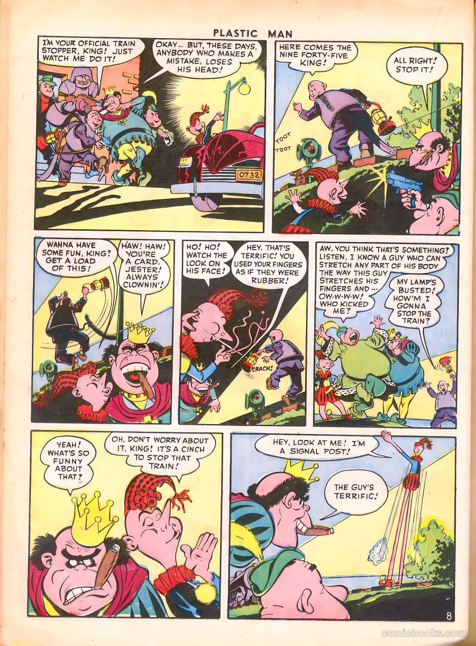 Plastic Man #4 (1946) — page 22 of 52