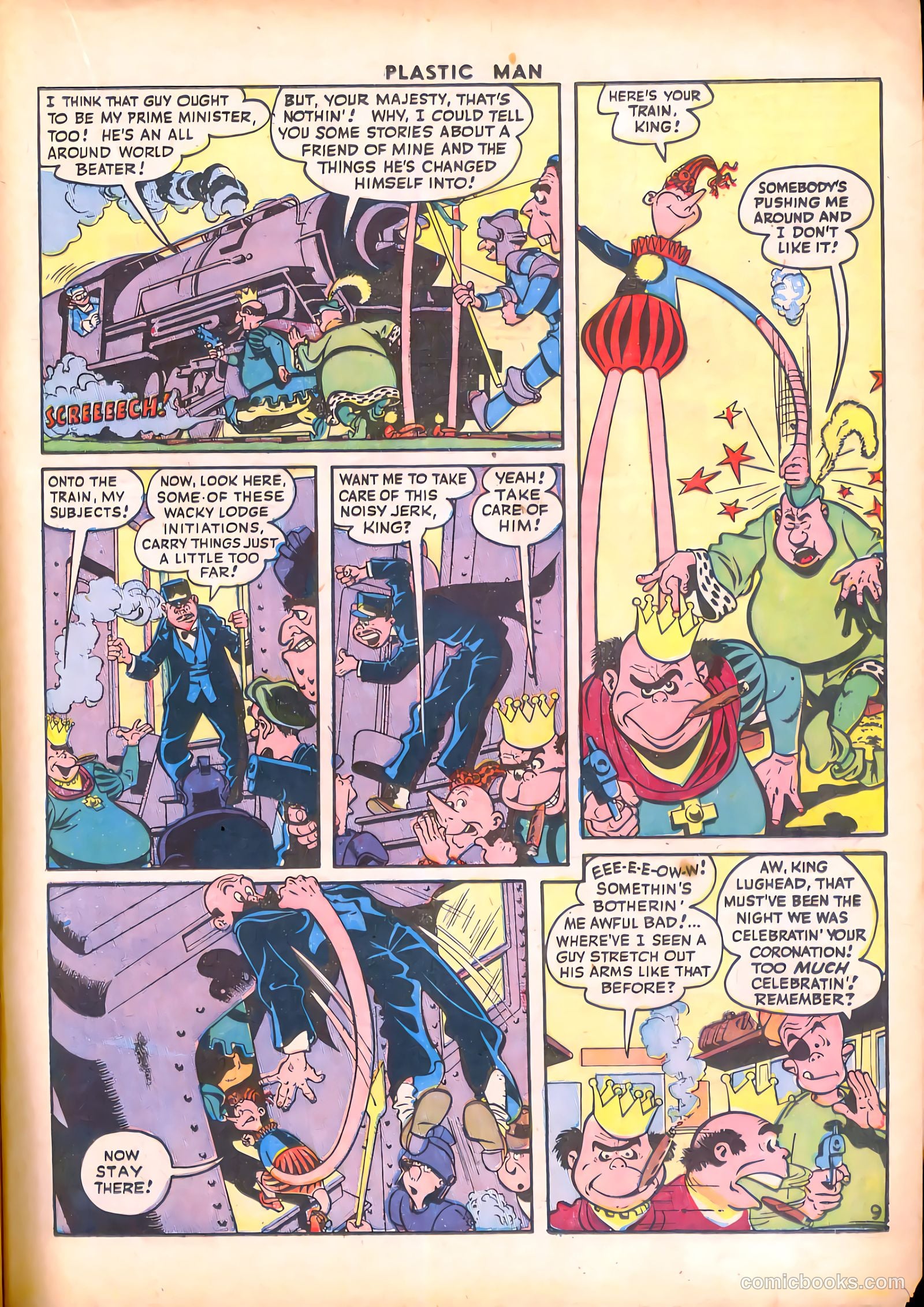 Plastic Man #4 (1946) — page 23 of 52