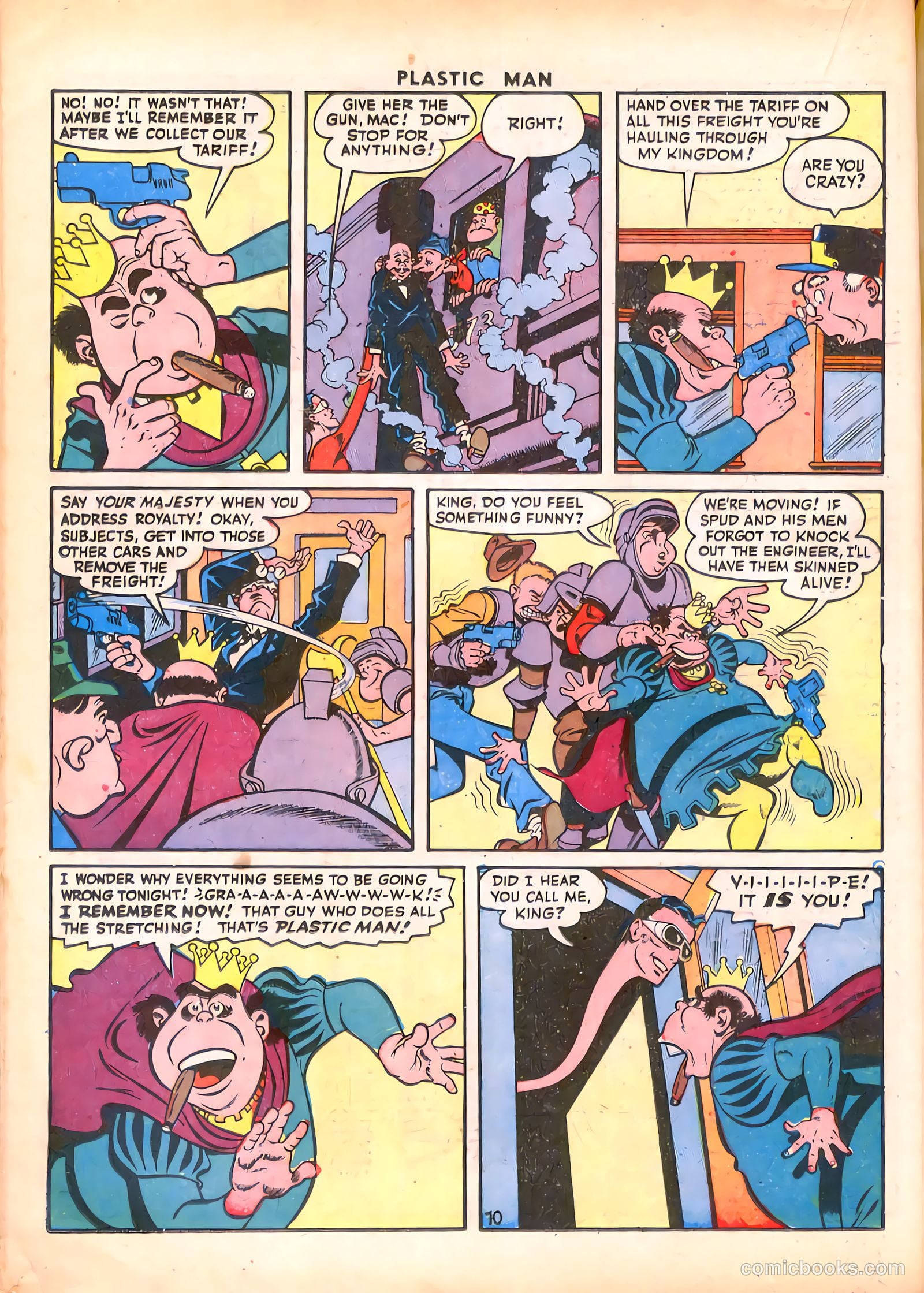 Plastic Man #4 (1946) — page 24 of 52