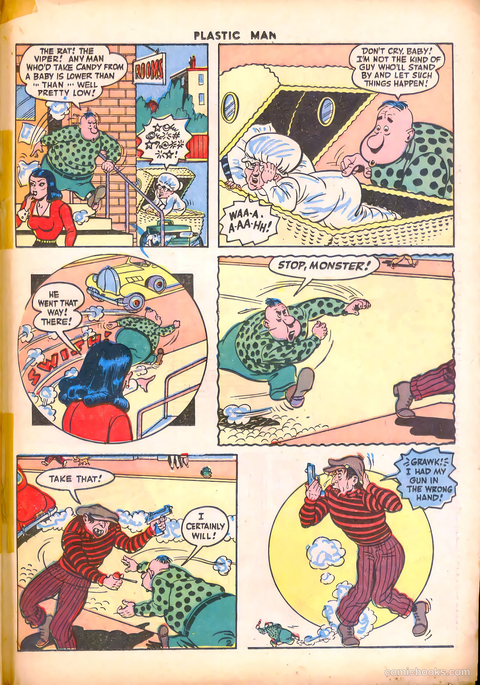 Plastic Man #4 (1946) — page 27 of 52