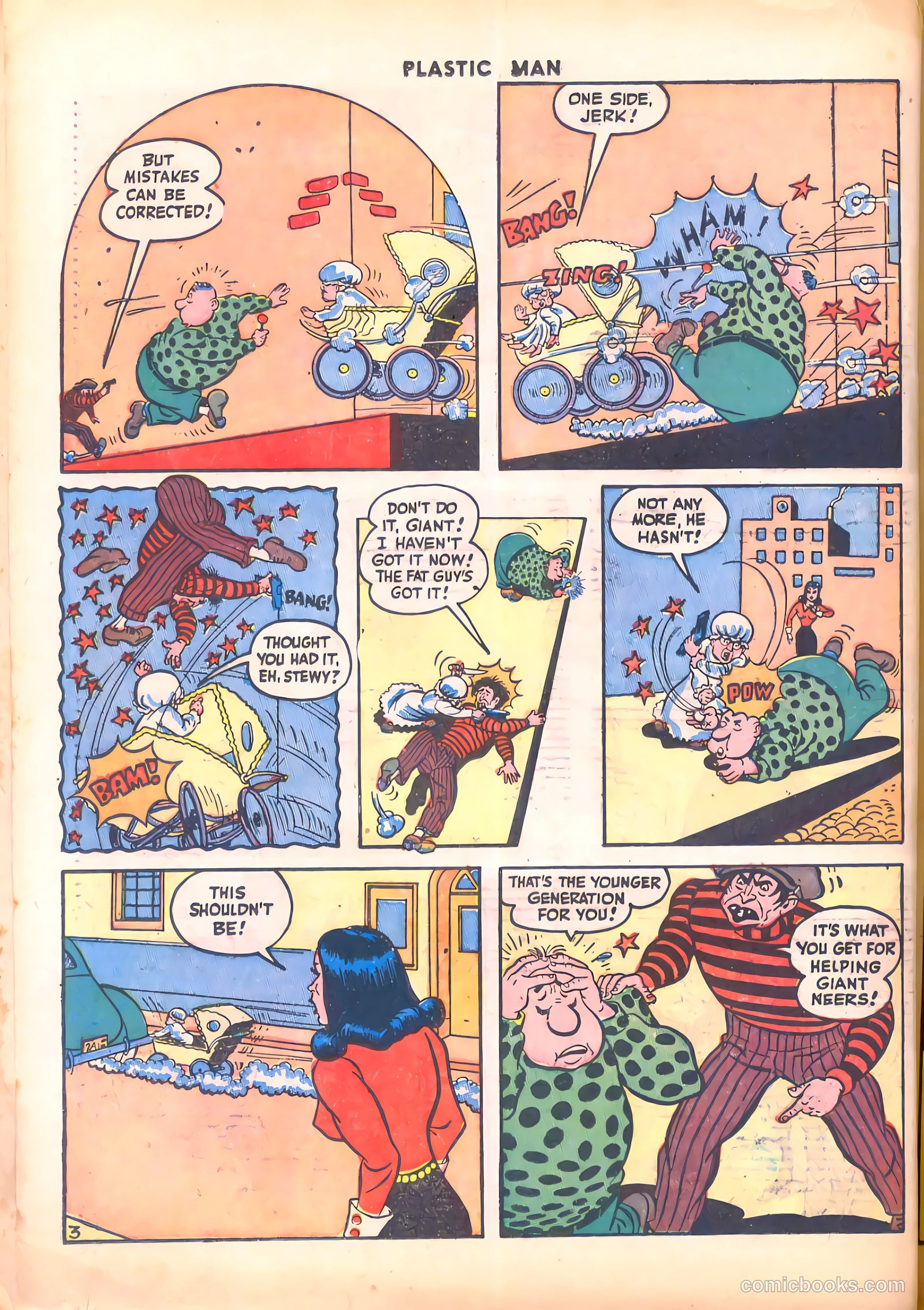 Plastic Man #4 (1946) — page 28 of 52