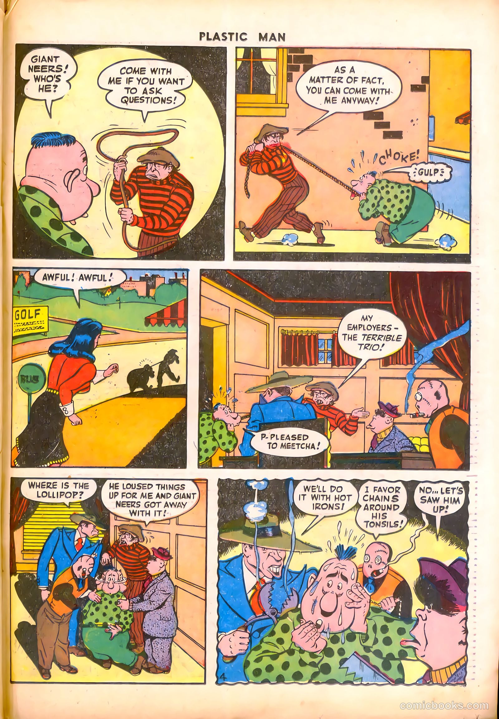 Plastic Man #4 (1946) — page 29 of 52