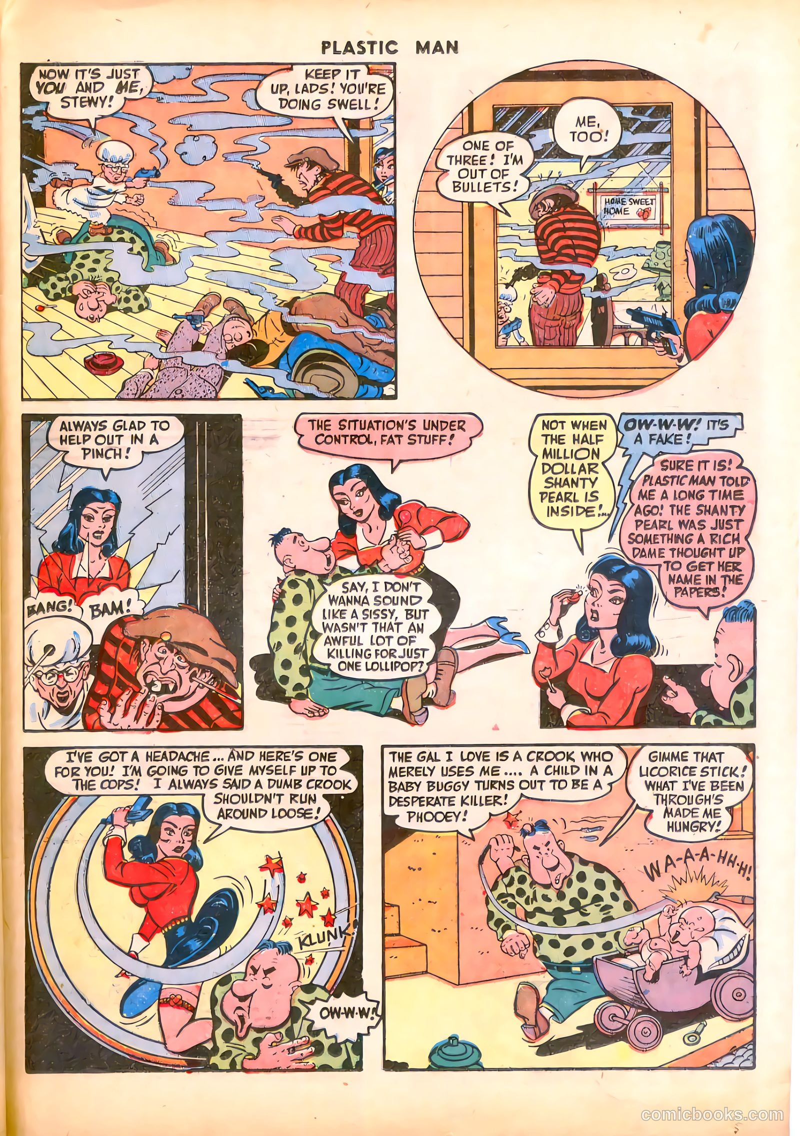 Plastic Man #4 (1946) — page 33 of 52