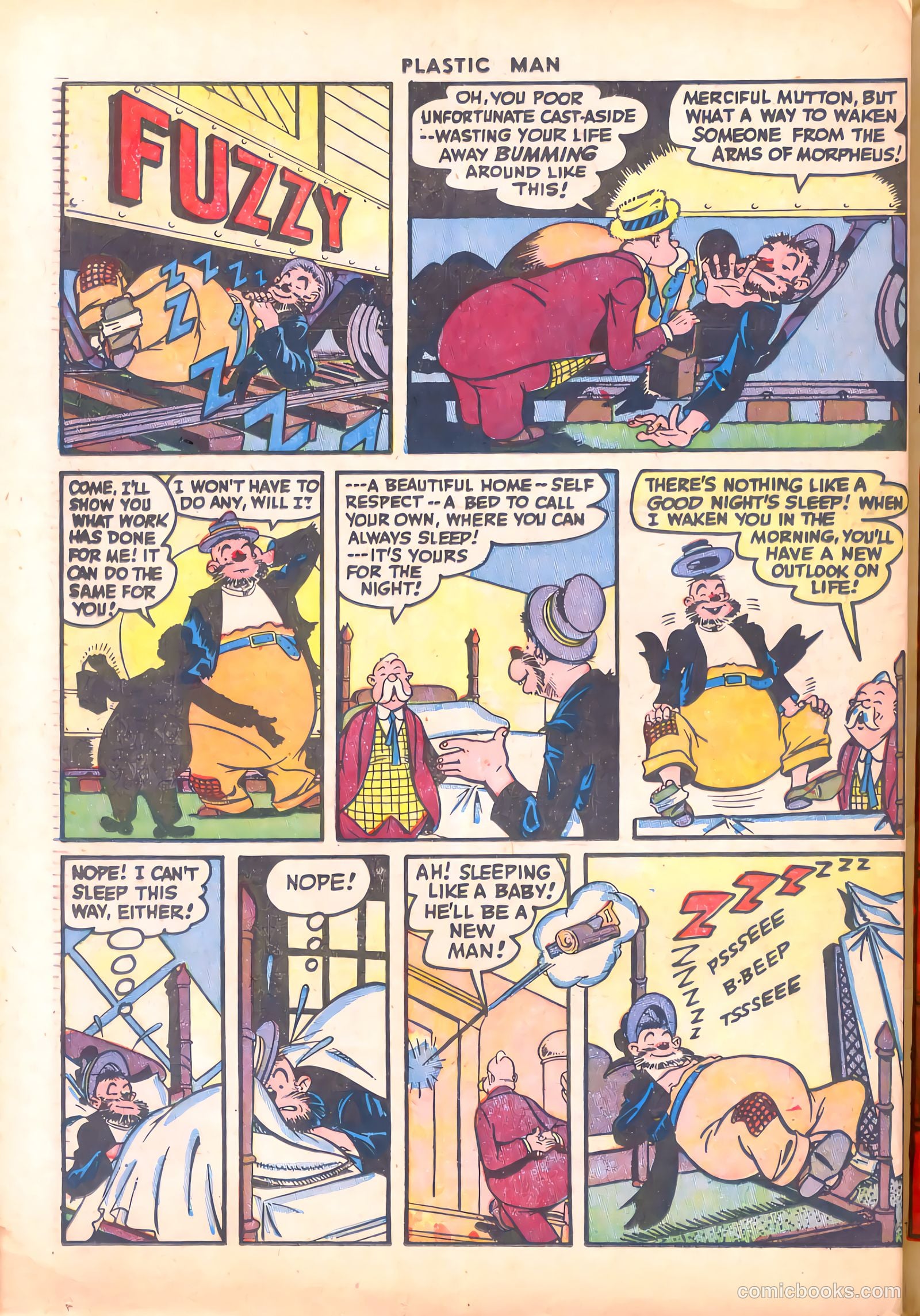 Plastic Man #4 (1946) — page 36 of 52
