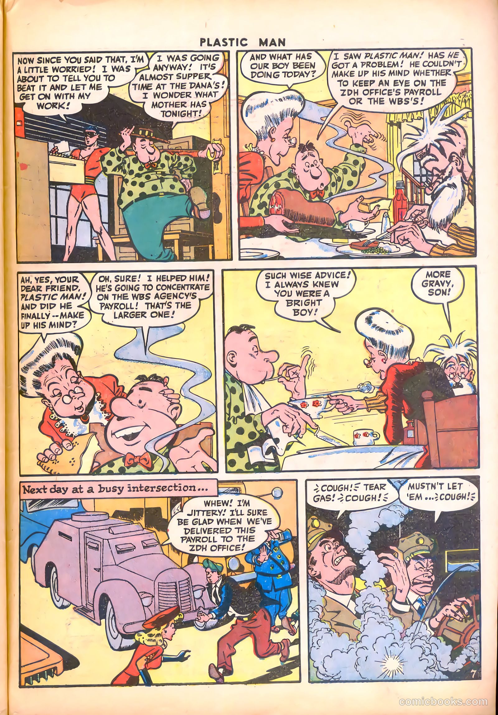 Plastic Man #4 (1946) — page 43 of 52