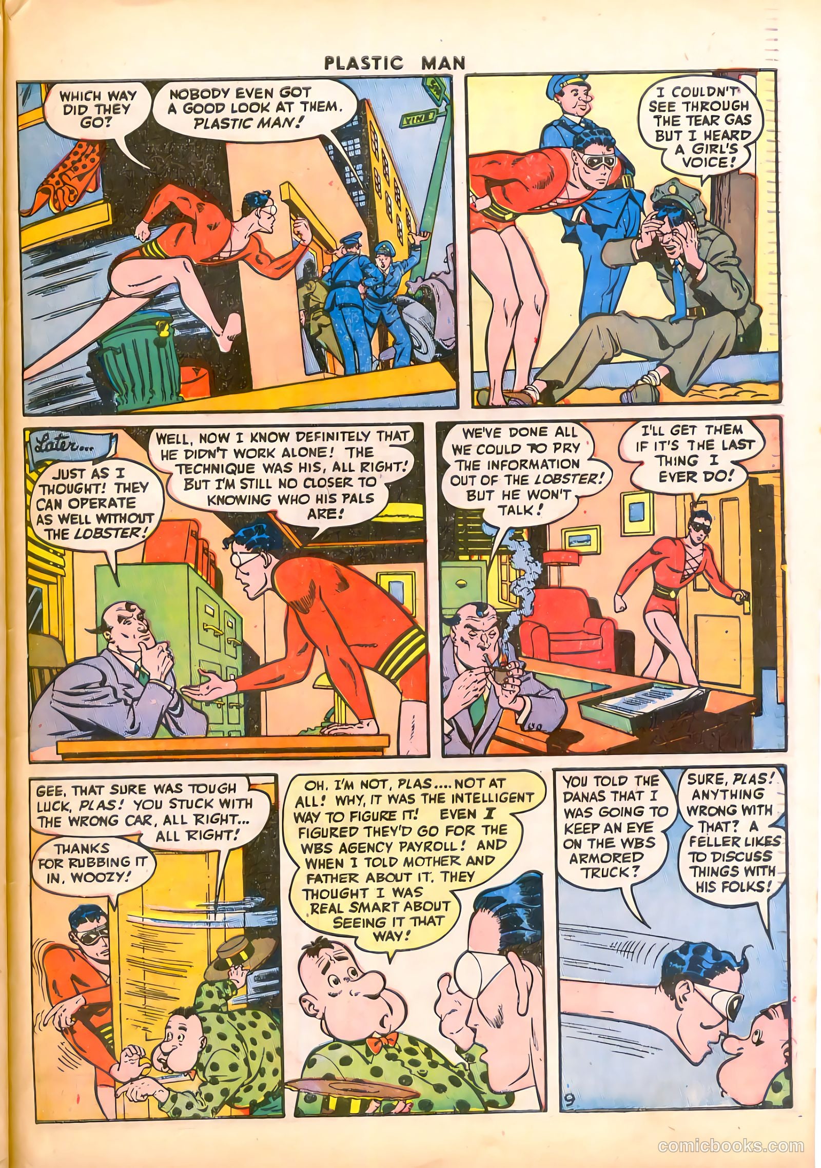 Plastic Man #4 (1946) — page 45 of 52