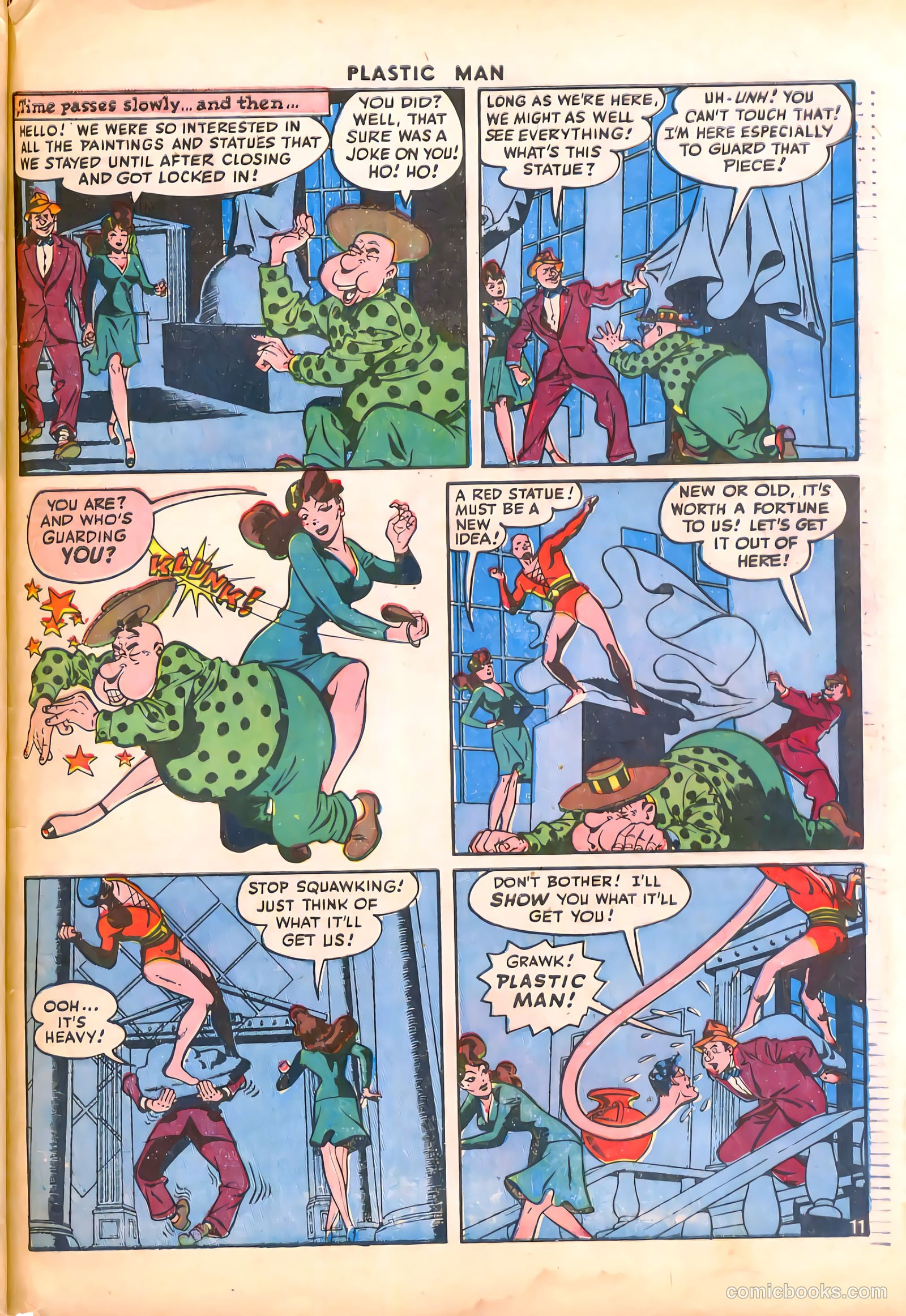 Plastic Man #4 (1946) — page 47 of 52