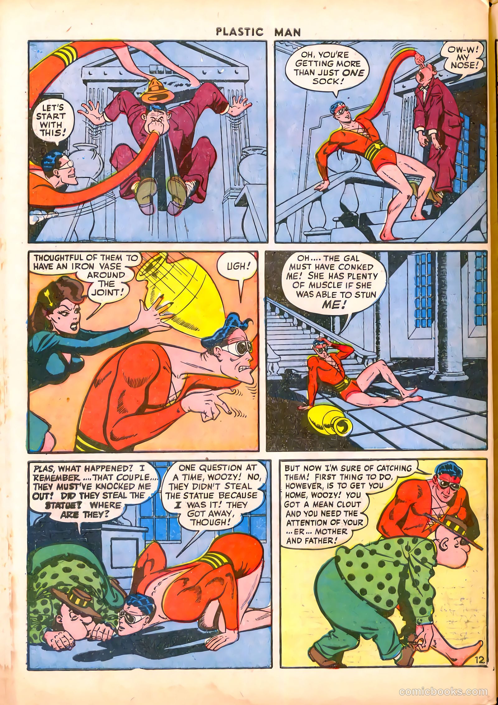 Plastic Man #4 (1946) — page 48 of 52