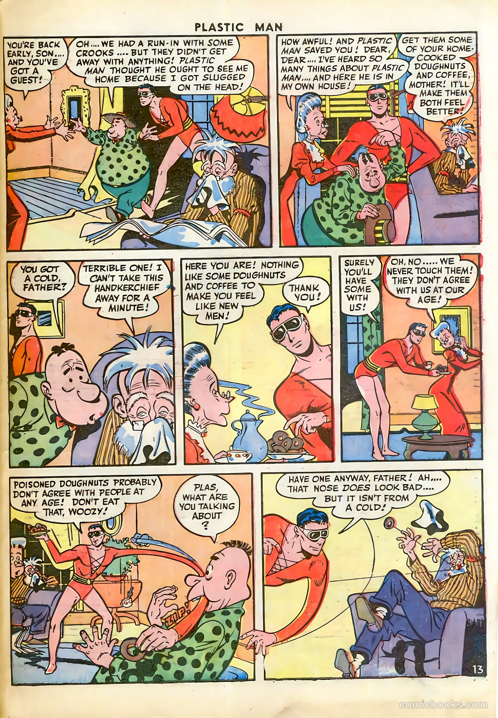 Plastic Man #4 (1946) — page 49 of 52