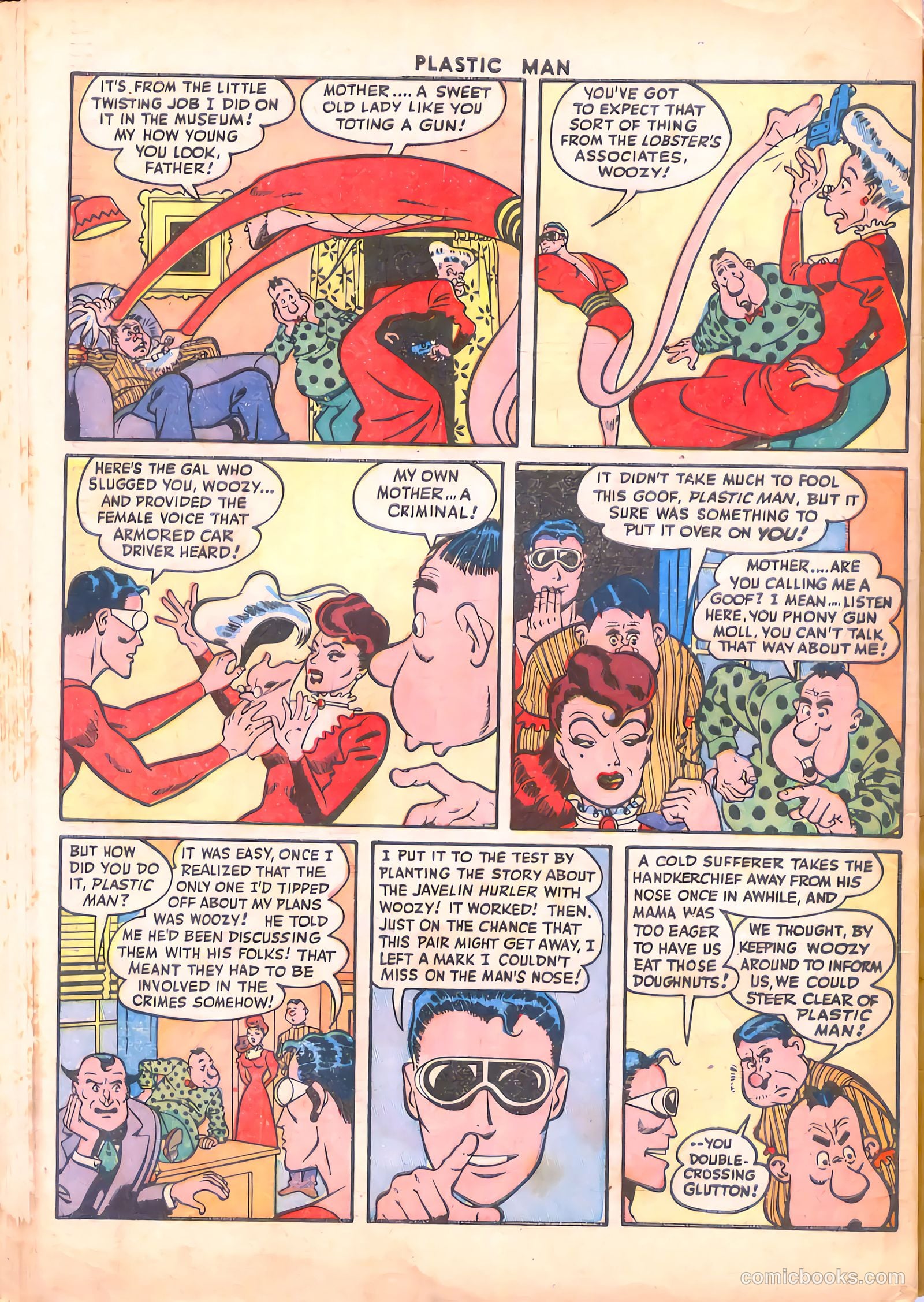 Plastic Man #4 (1946) — page 50 of 52