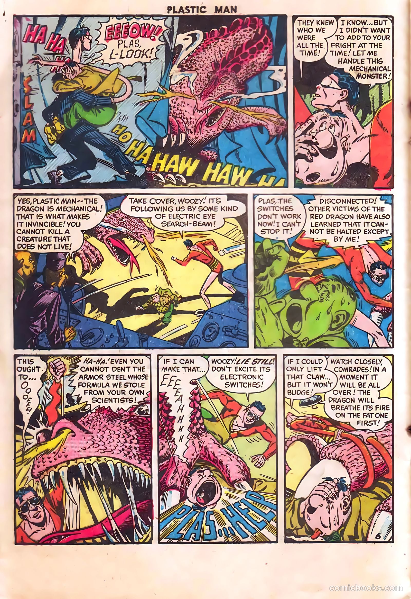 Plastic Man #41 (1953) — page 9 of 39
