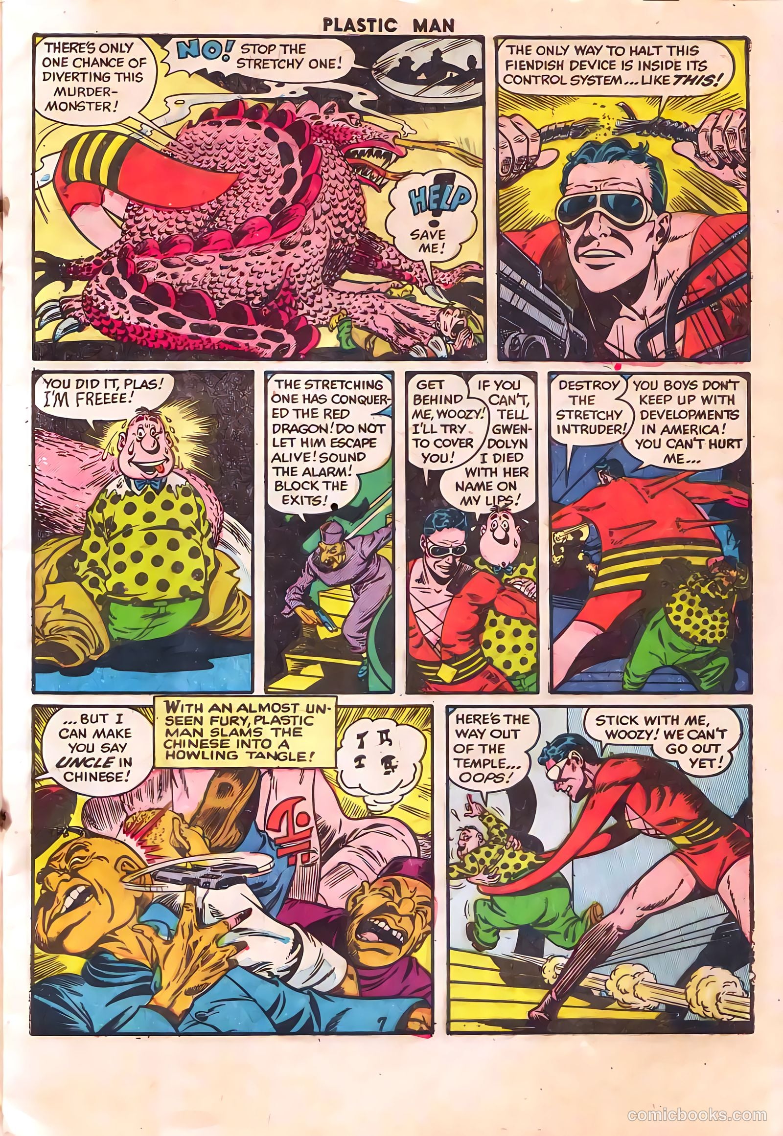 Plastic Man #41 (1953) — page 10 of 39