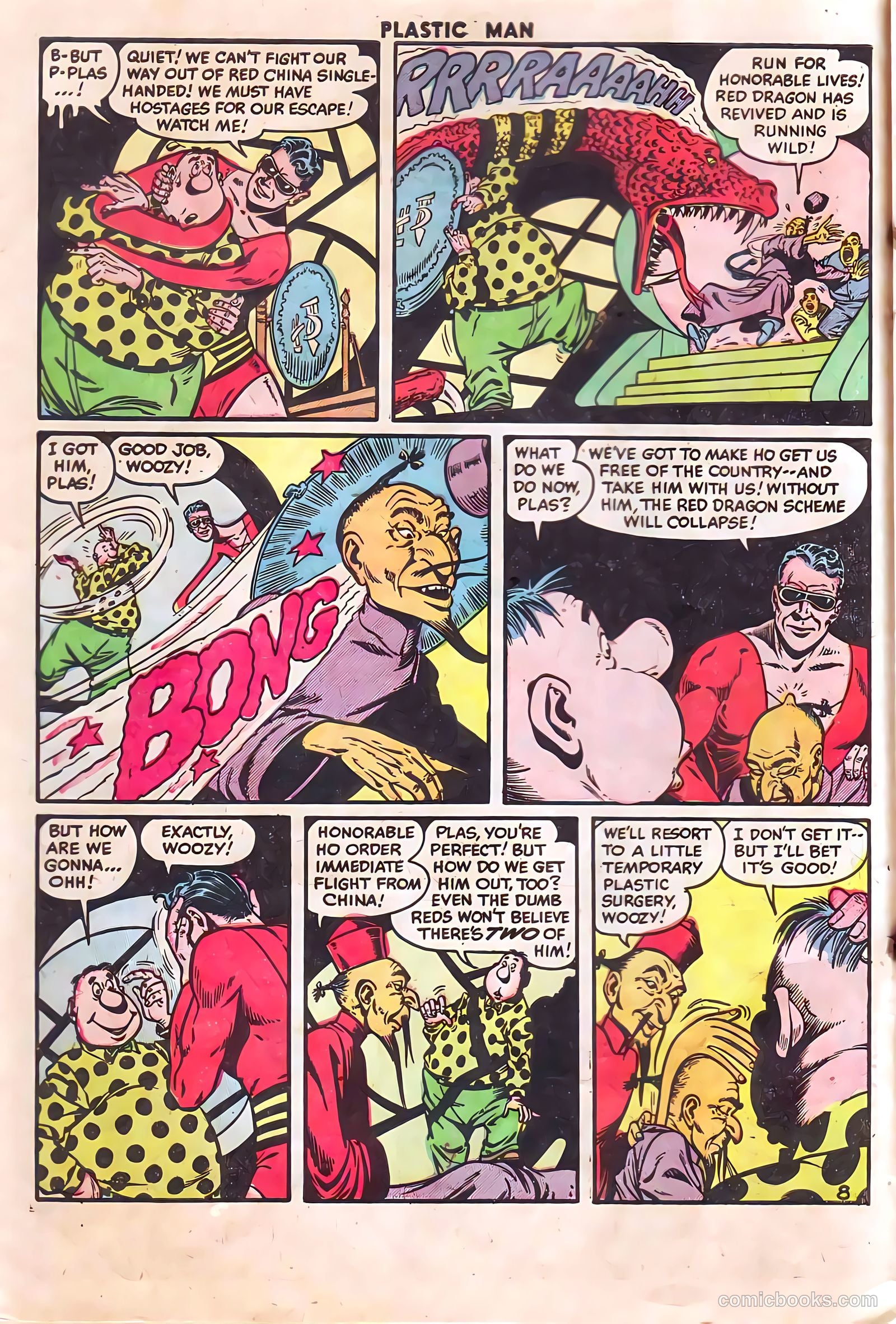 Plastic Man #41 (1953) — page 11 of 39
