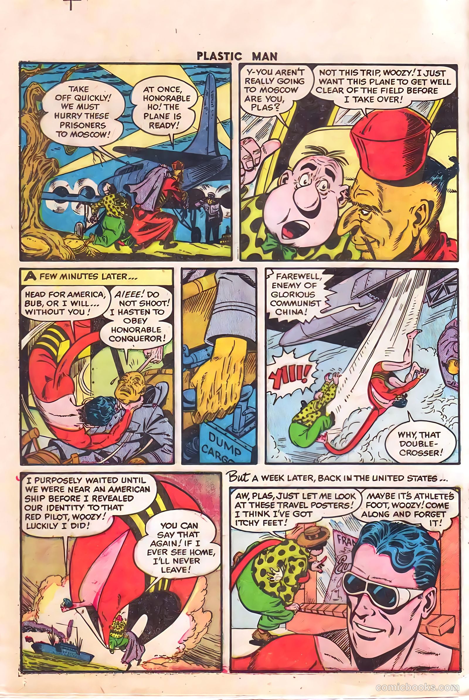 Plastic Man #41 (1953) — page 13 of 39