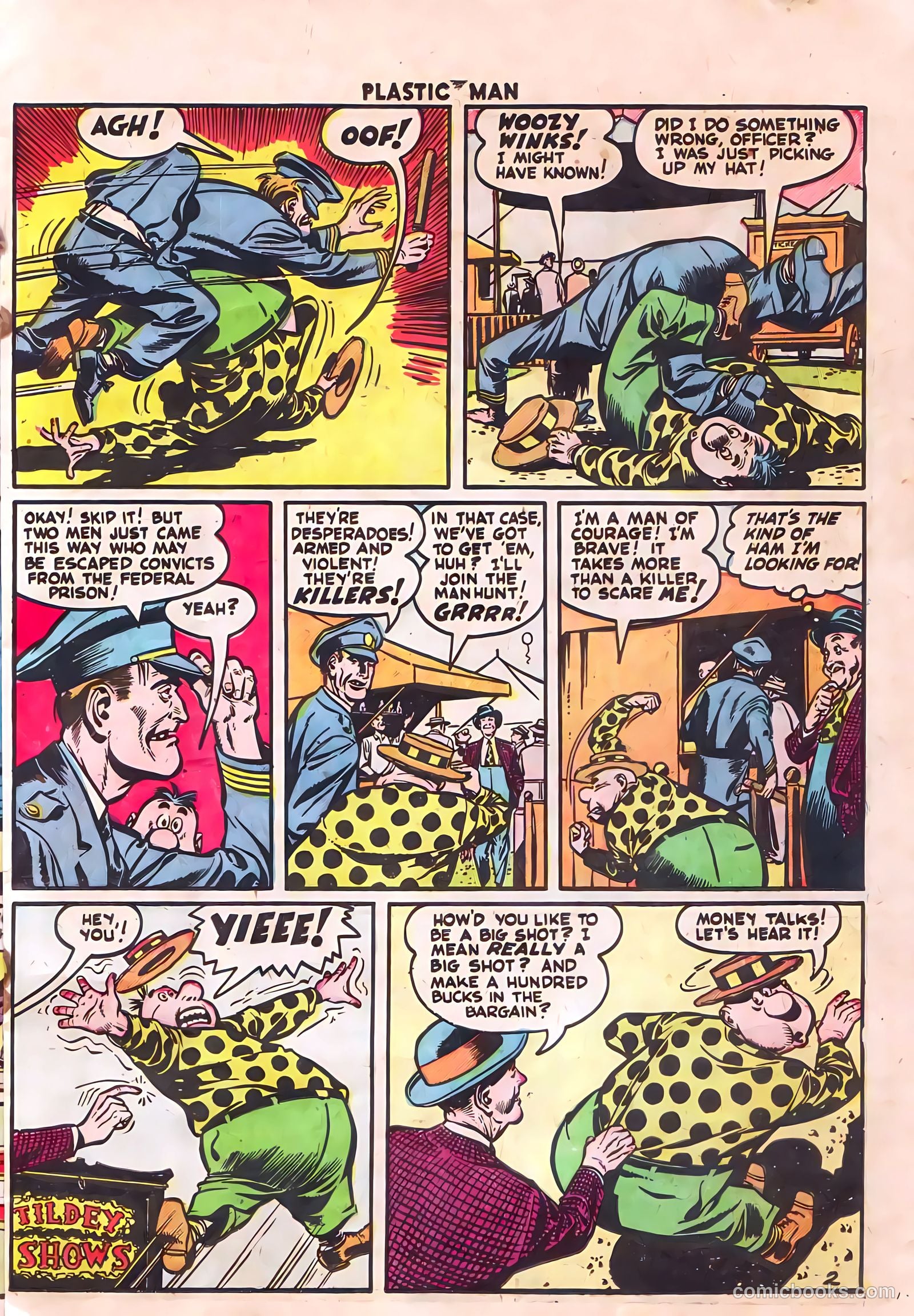 Plastic Man #41 (1953) — page 16 of 39
