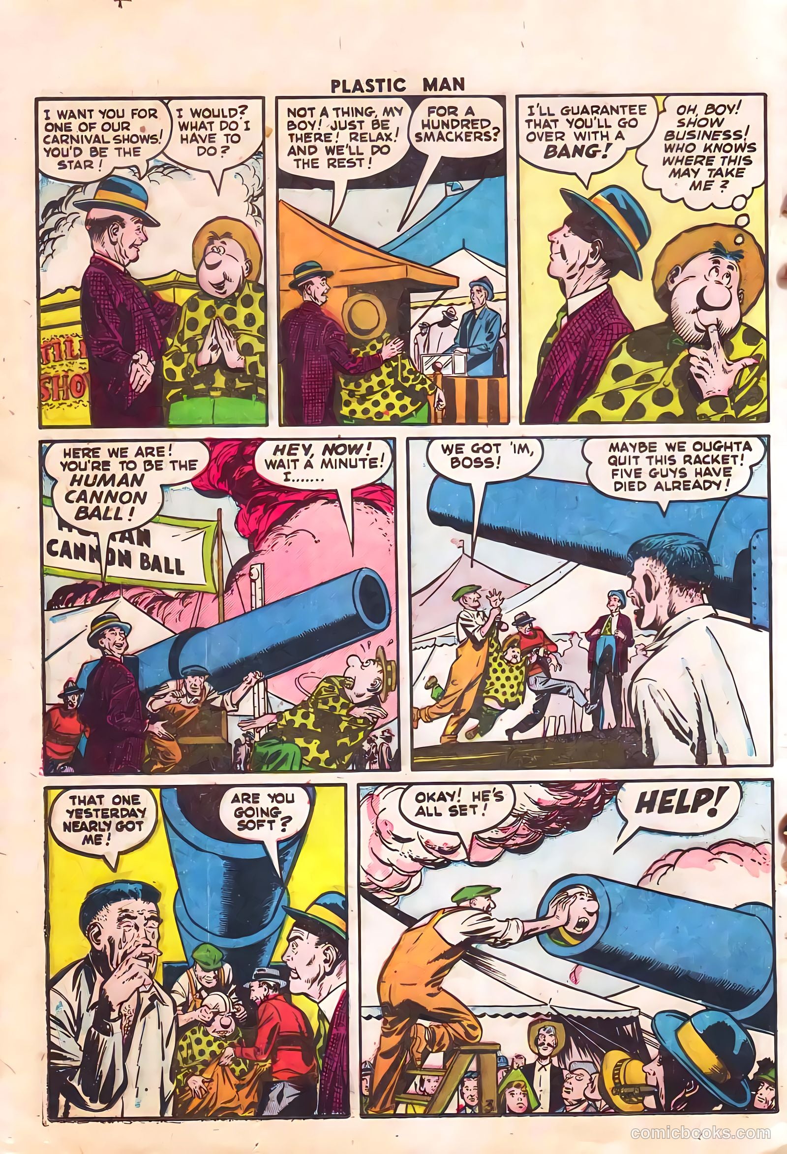 Plastic Man #41 (1953) — page 17 of 39