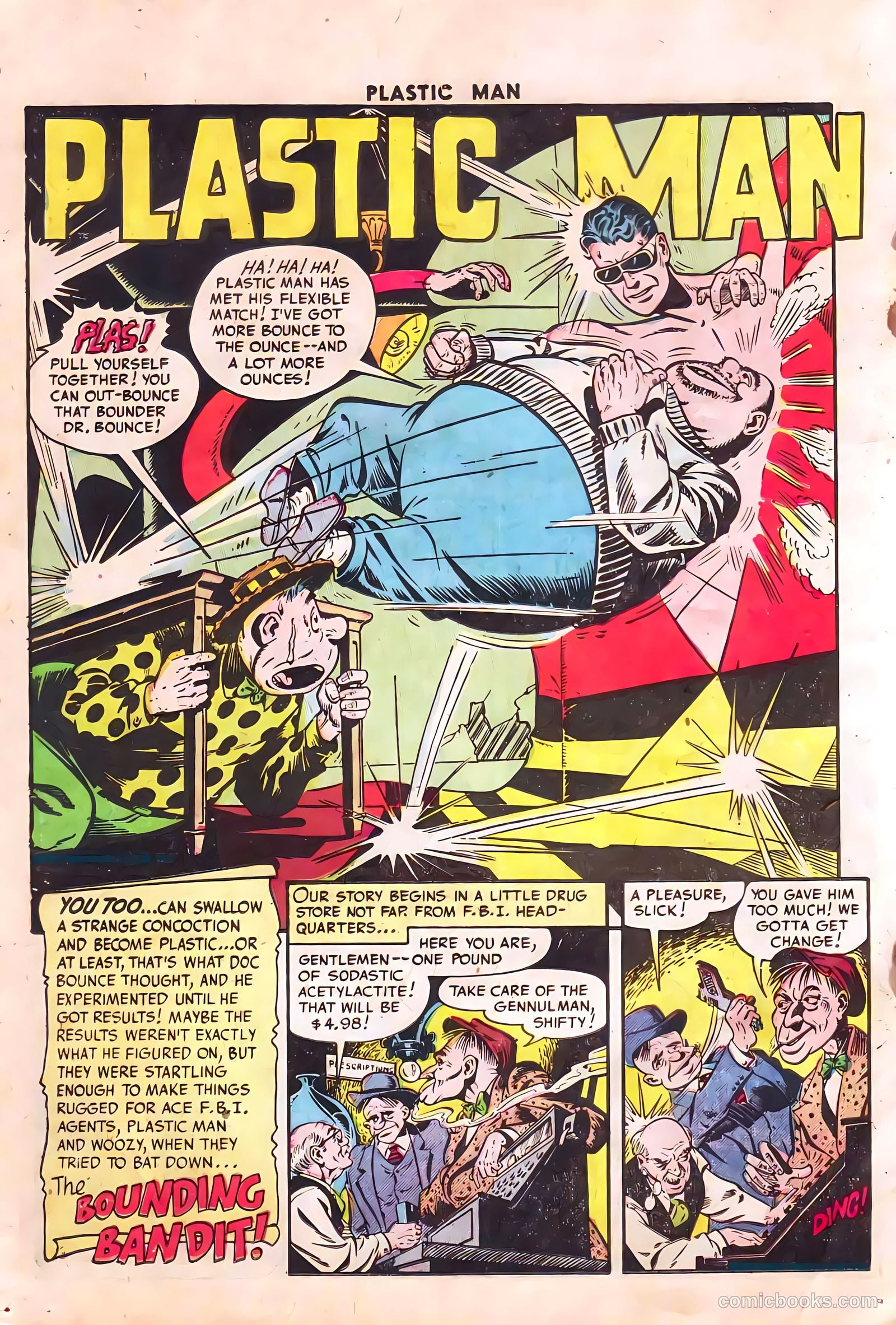 Plastic Man #41 (1953) — page 19 of 39
