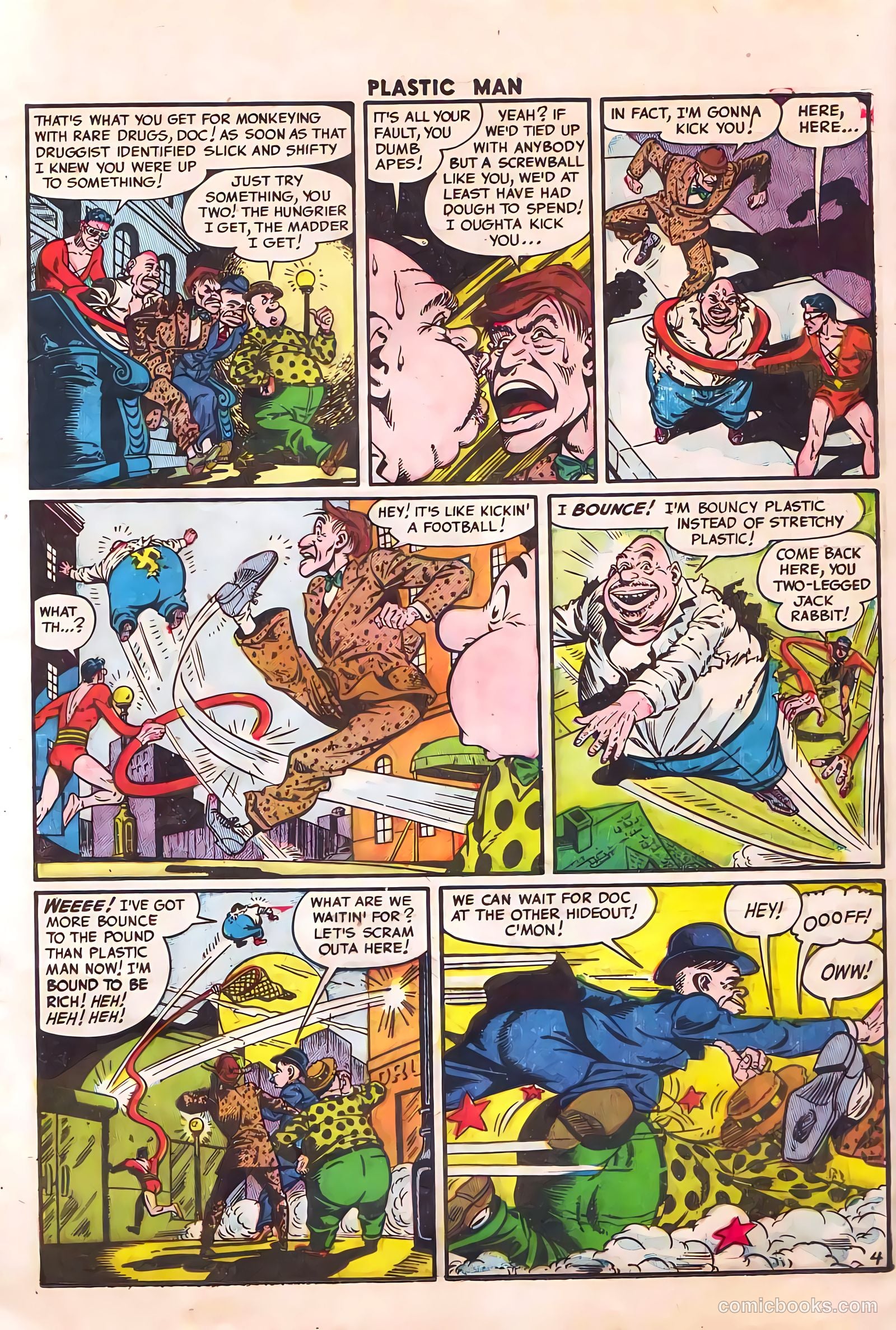 Plastic Man #41 (1953) — page 22 of 39