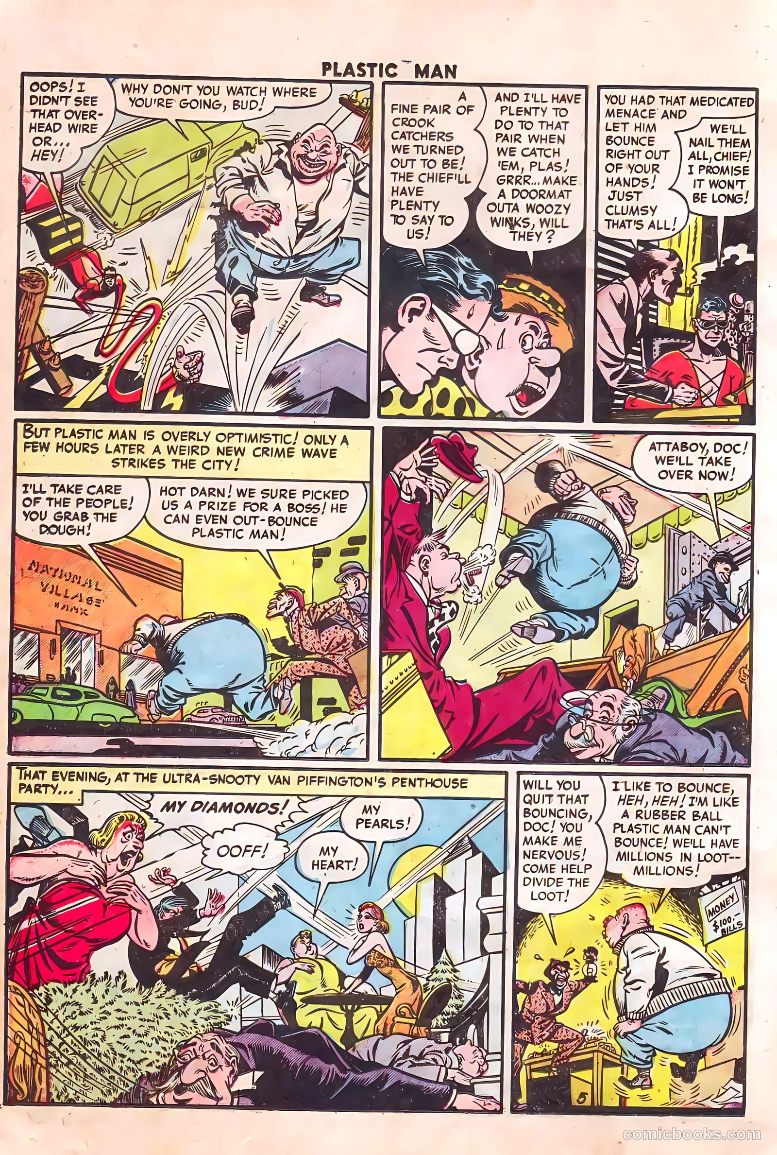 Plastic Man #41 (1953) — page 23 of 39