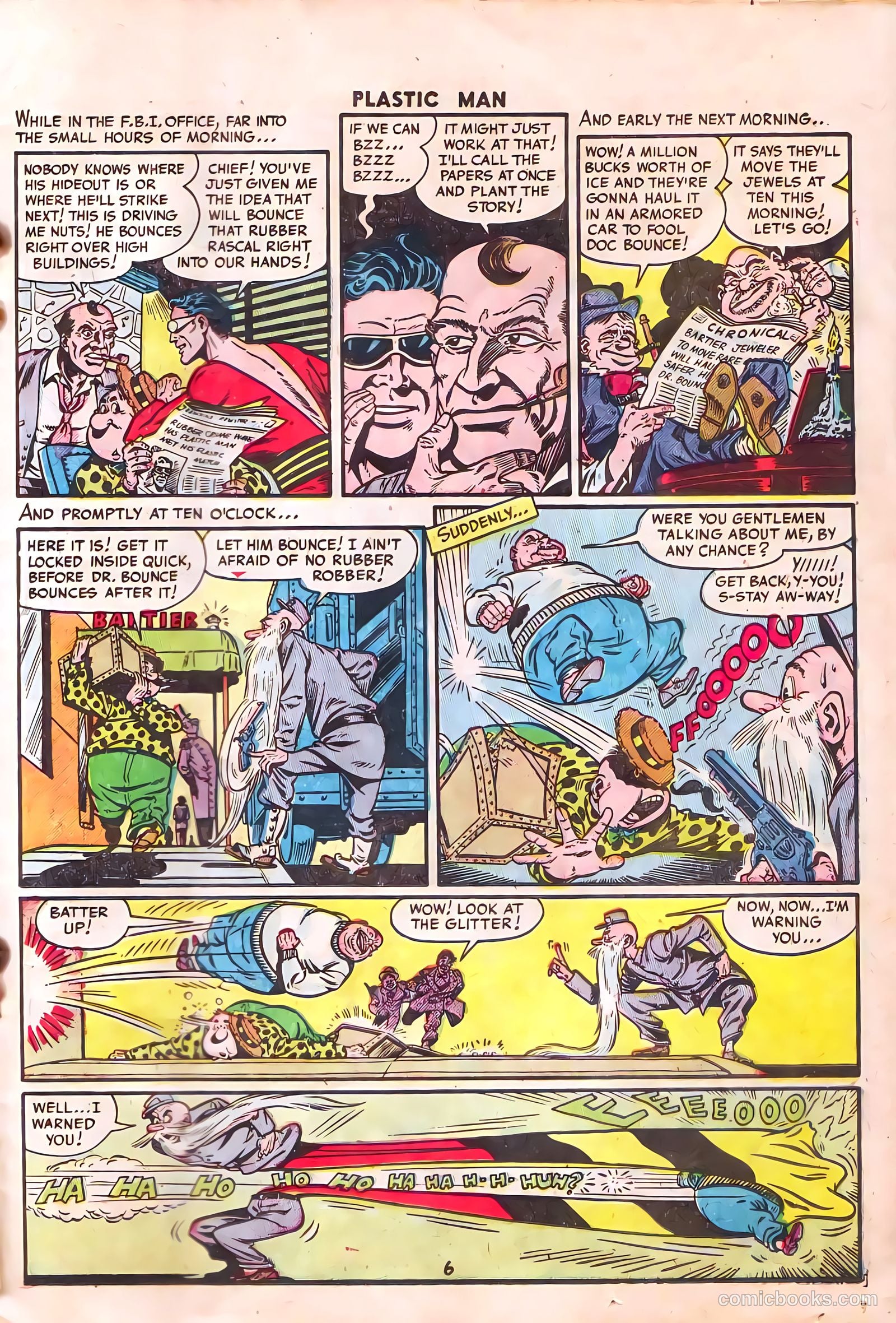 Plastic Man #41 (1953) — page 24 of 39