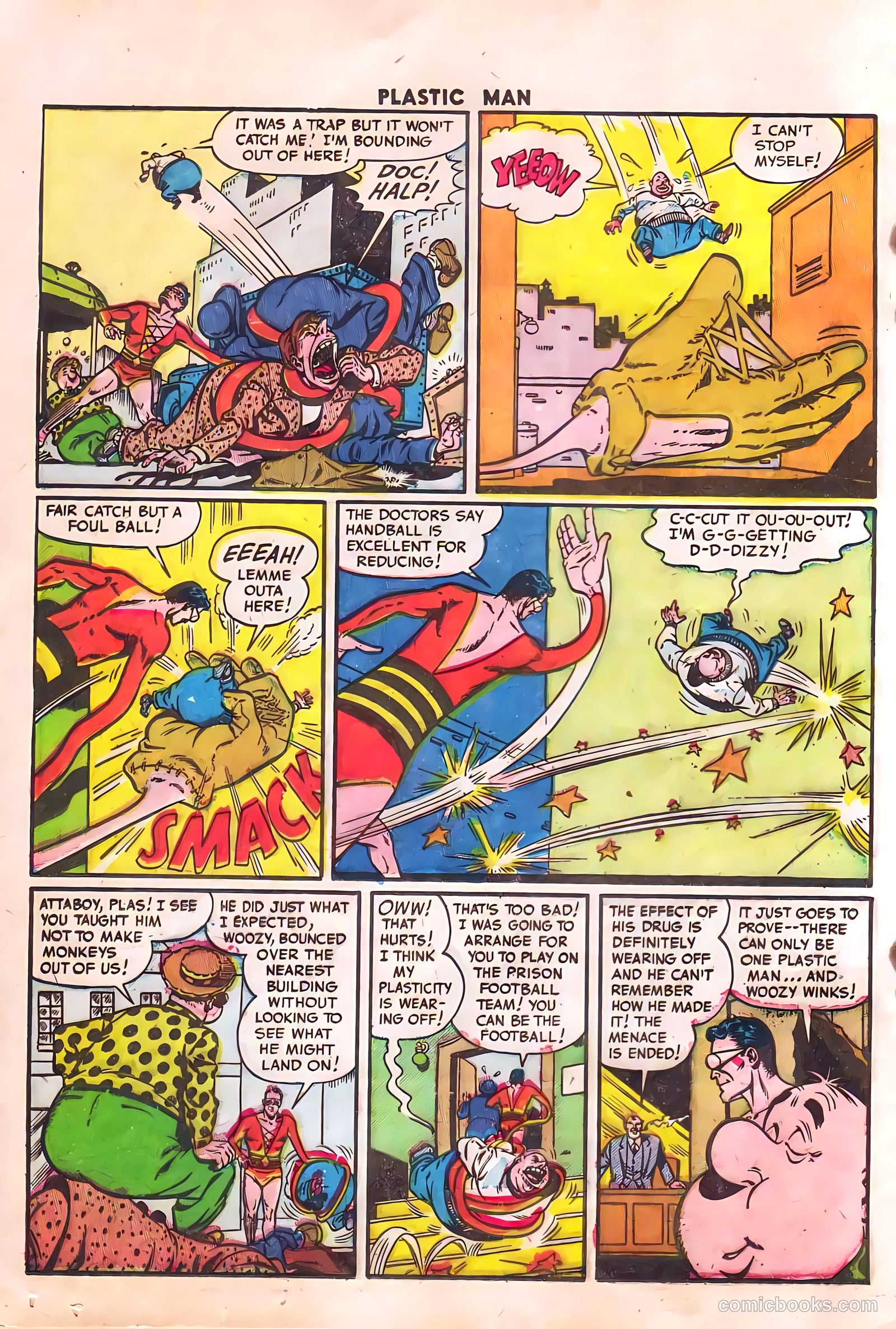 Plastic Man #41 (1953) — page 25 of 39