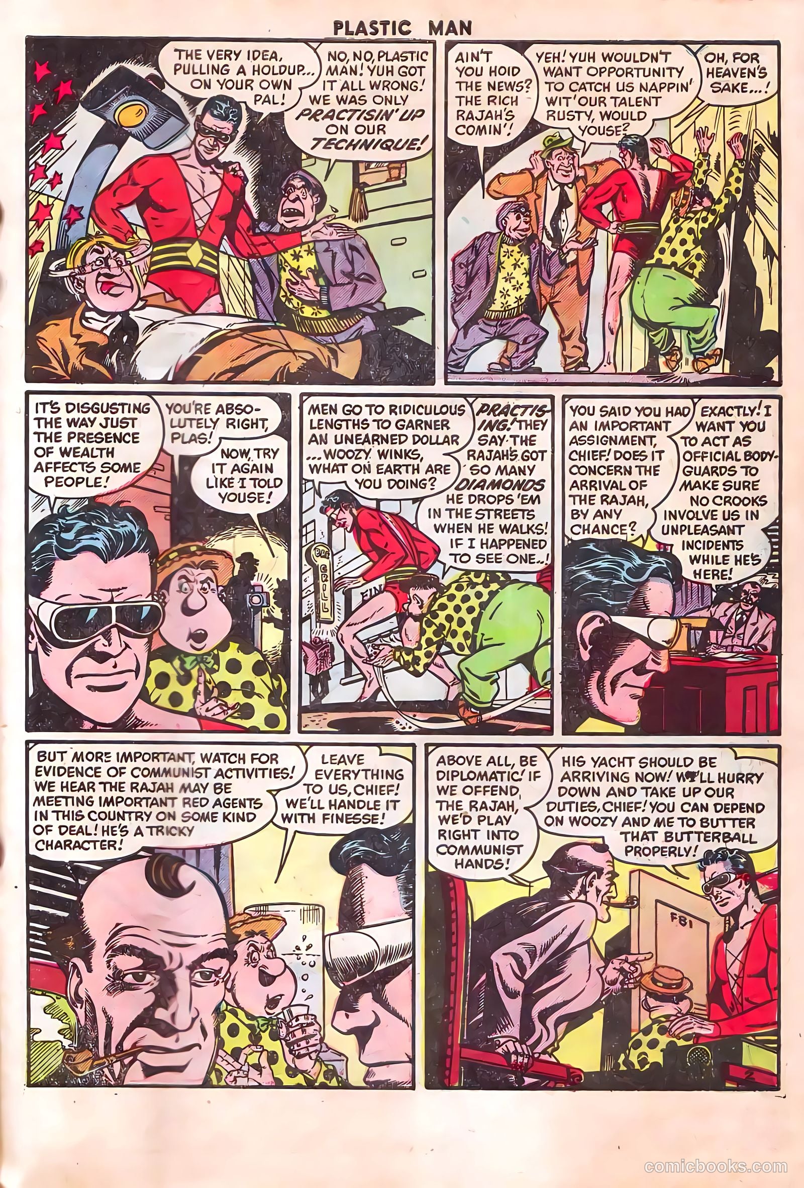 Plastic Man #41 (1953) — page 28 of 39