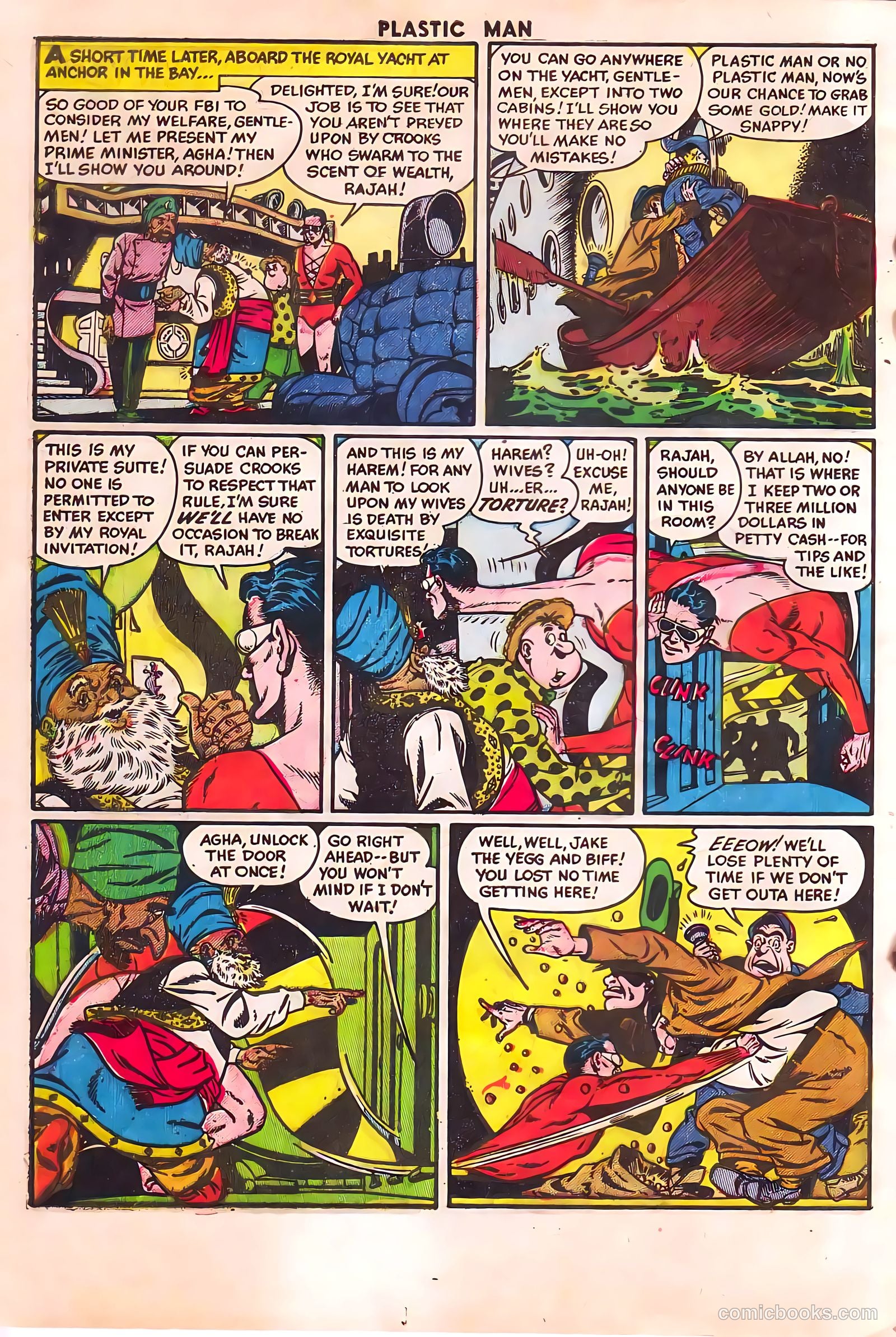 Plastic Man #41 (1953) — page 30 of 39