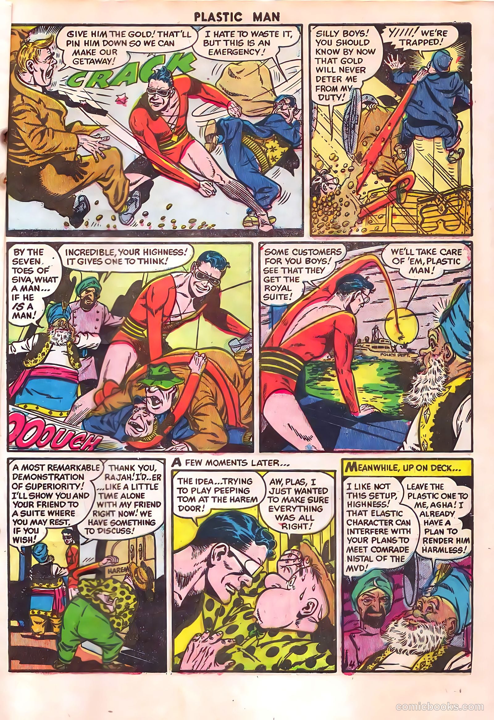 Plastic Man #41 (1953) — page 31 of 39