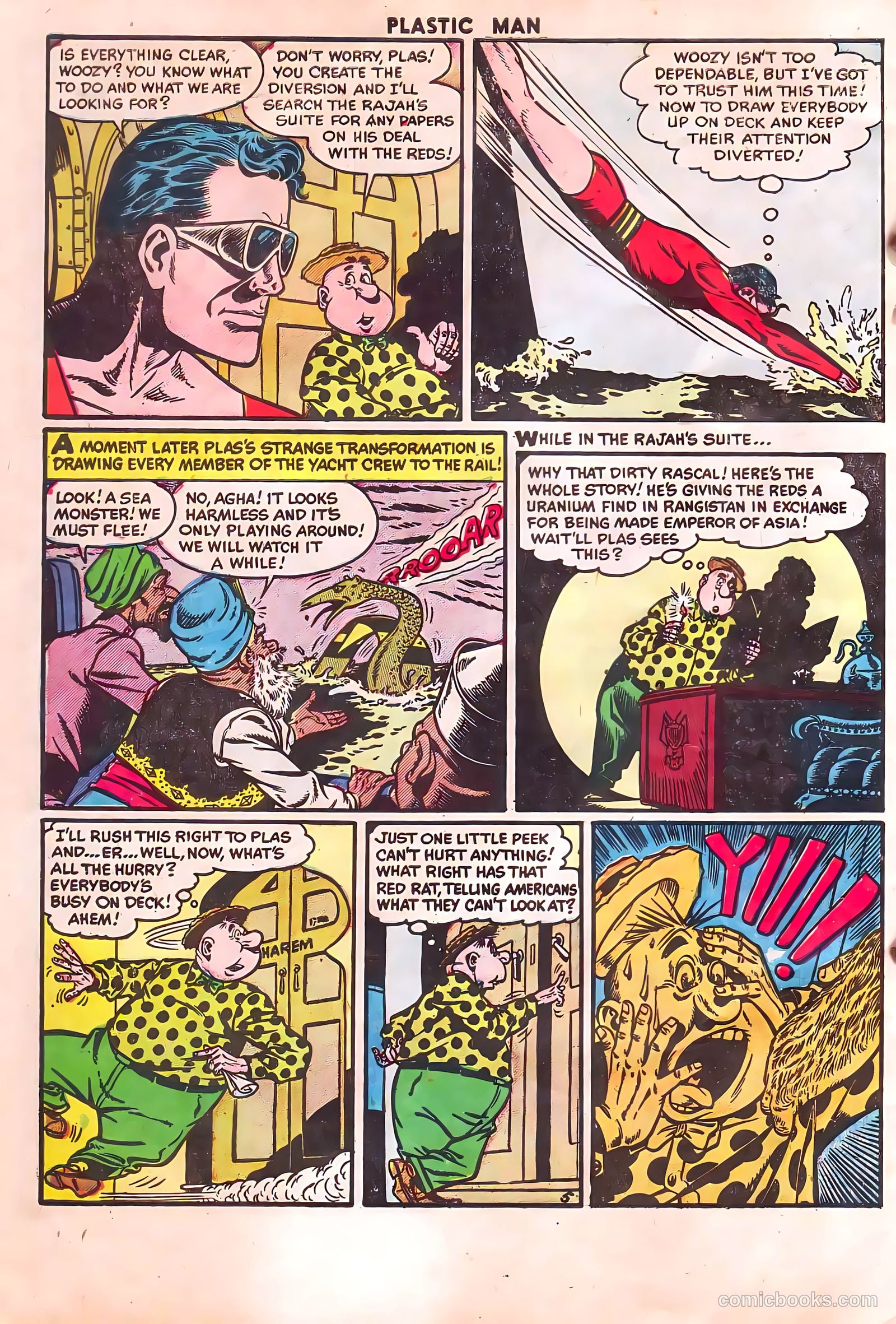 Plastic Man #41 (1953) — page 32 of 39
