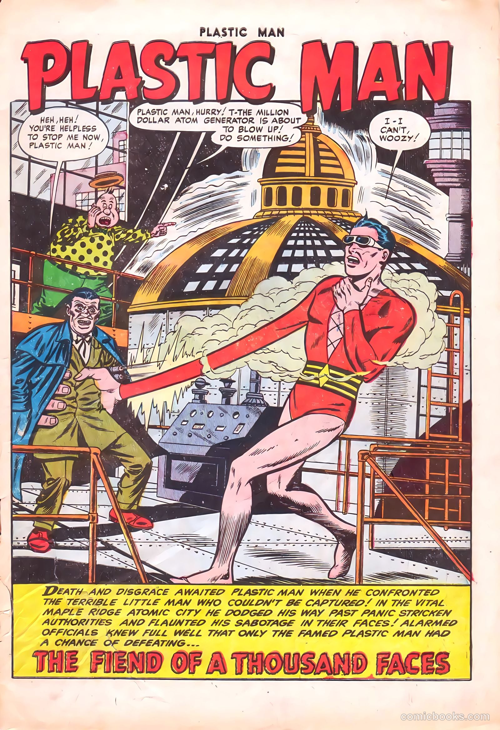 Plastic Man #47 (1954) — page 4 of 37