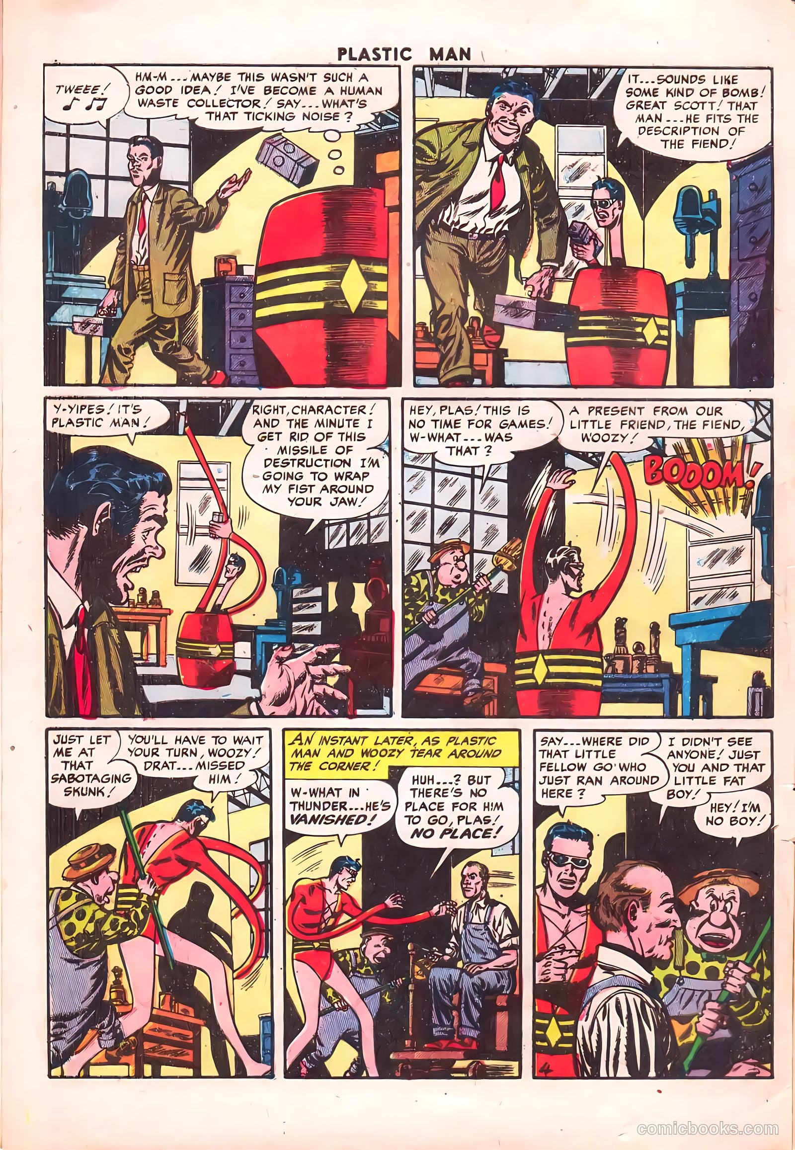 Plastic Man #47 (1954) — page 7 of 37