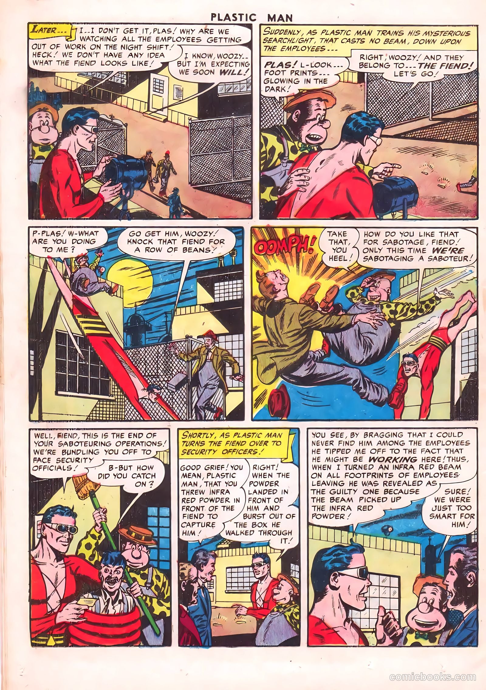 Plastic Man #47 (1954) — page 13 of 37
