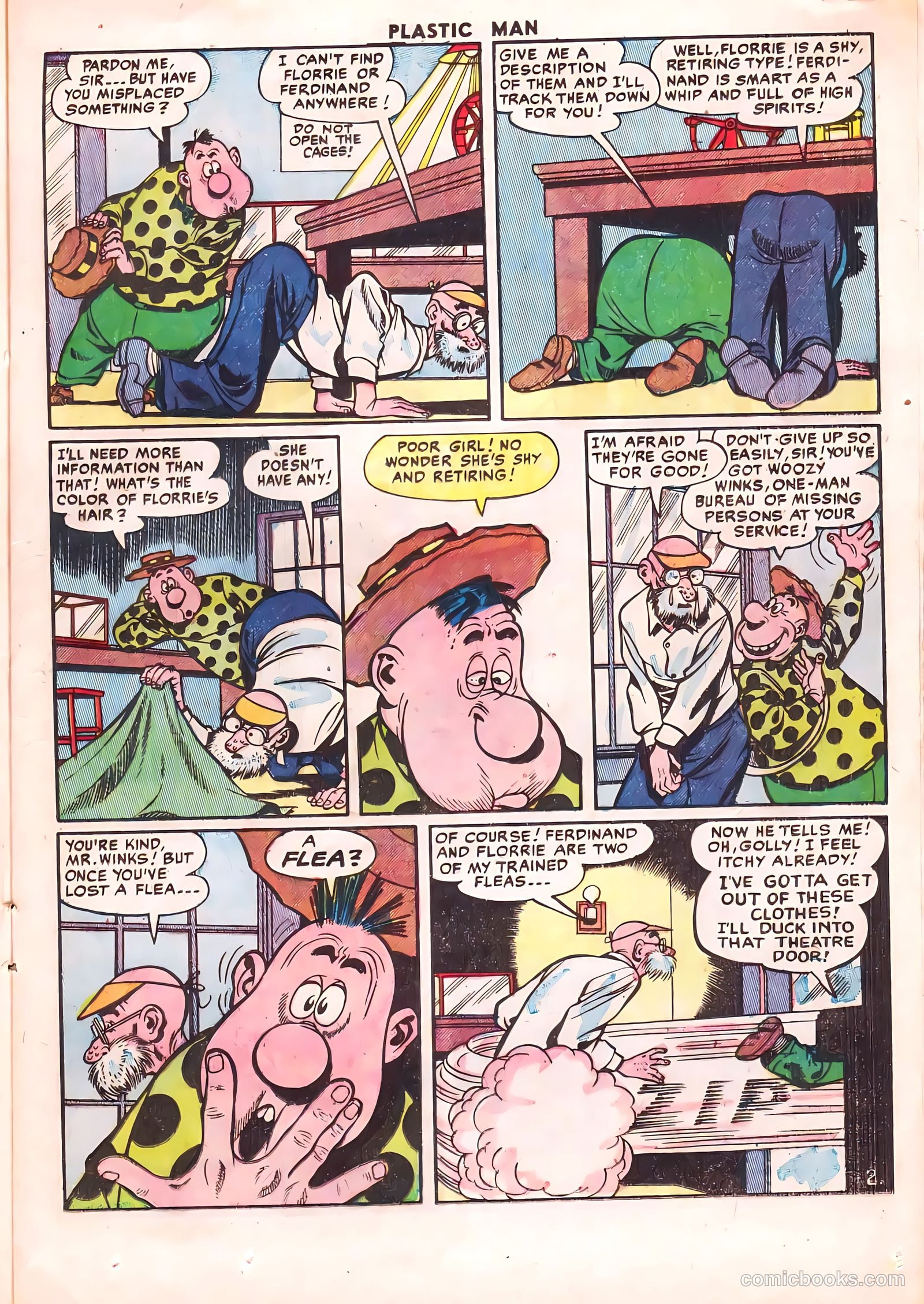 Plastic Man #47 (1954) — page 16 of 37