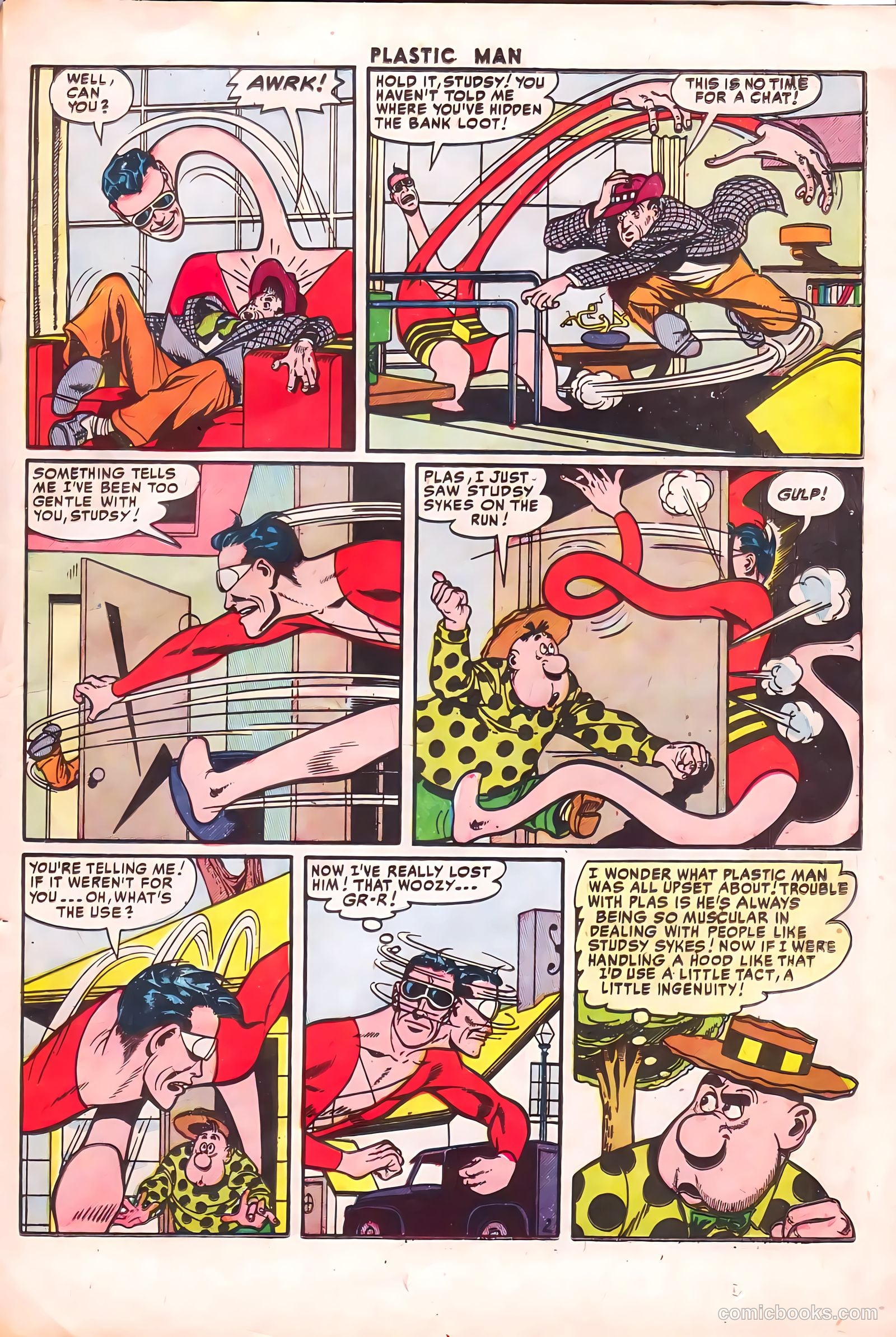 Plastic Man #47 (1954) — page 20 of 37