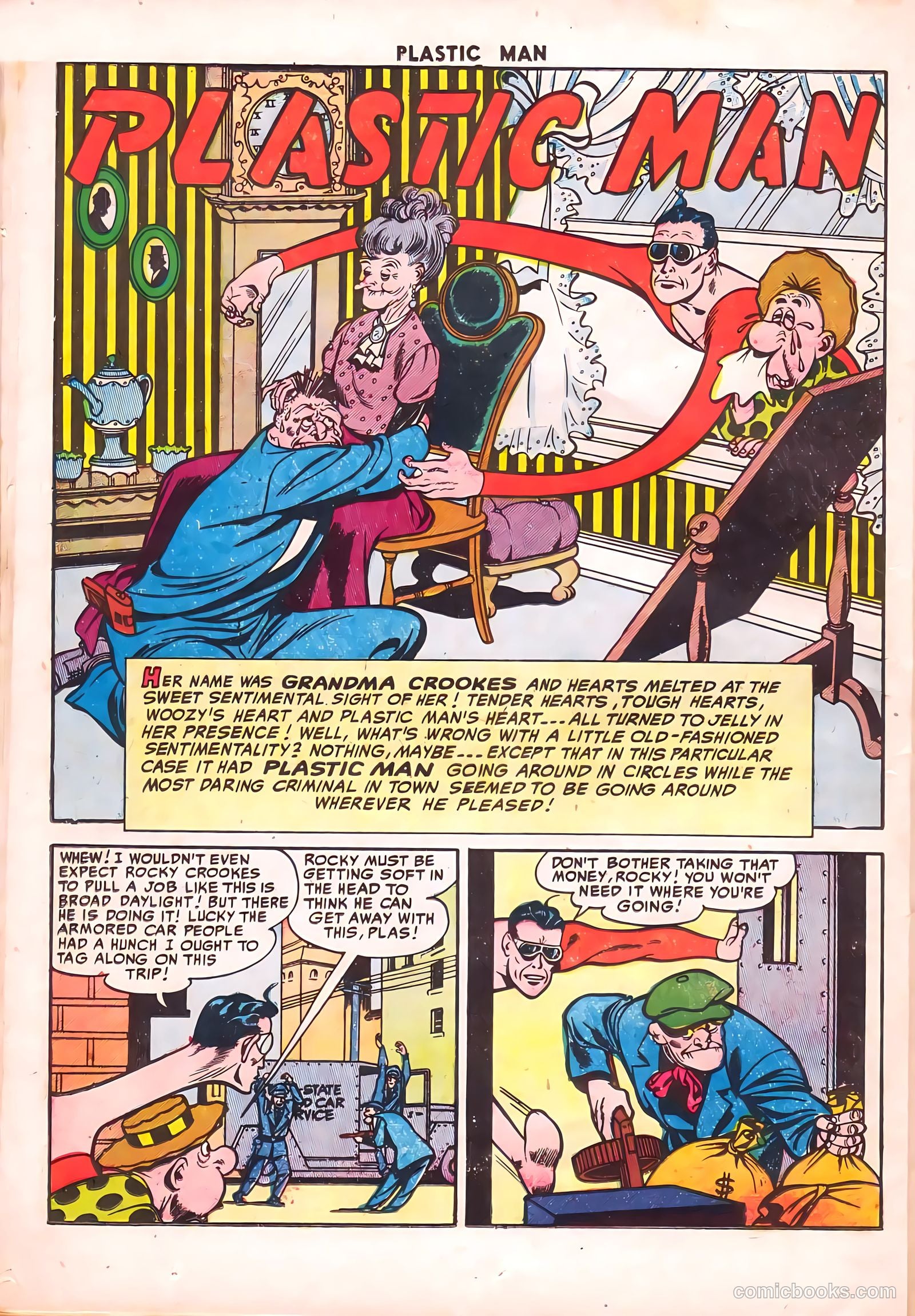 Plastic Man #47 (1954) — page 27 of 37