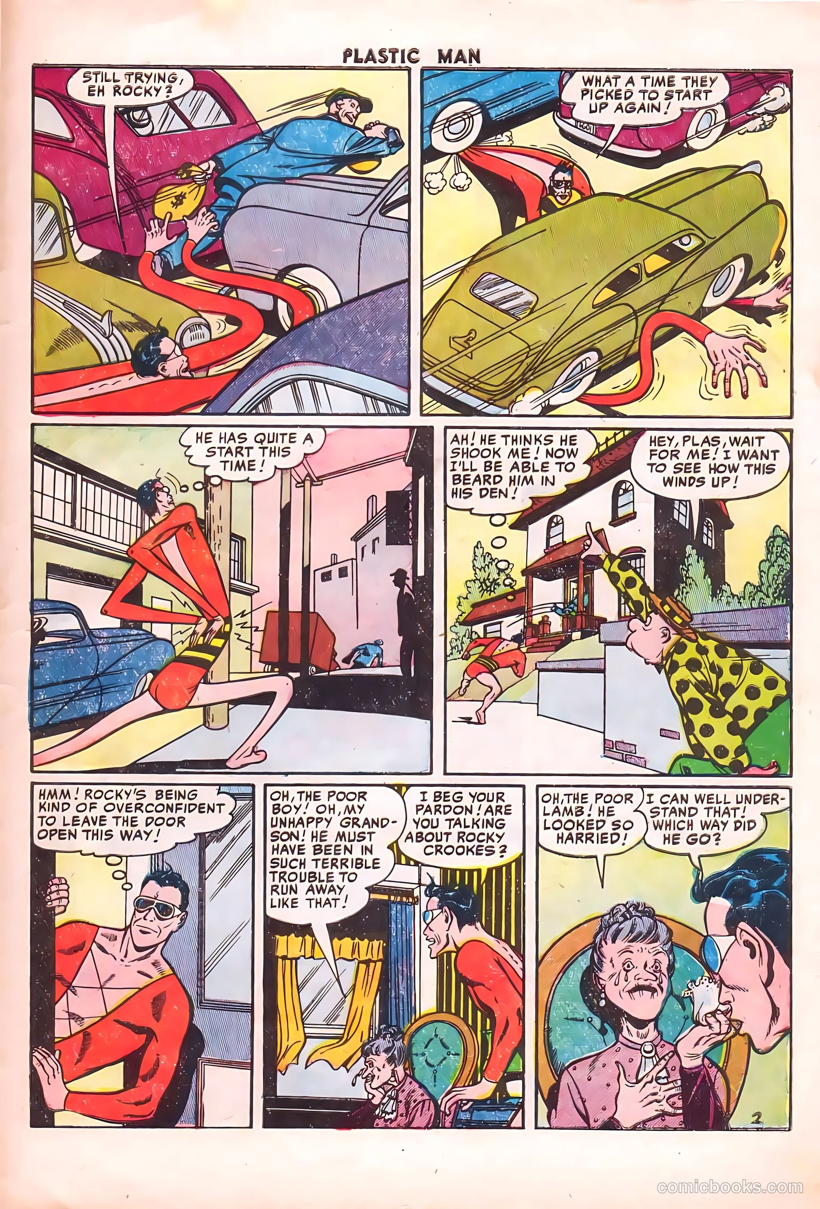 Plastic Man #47 (1954) — page 28 of 37