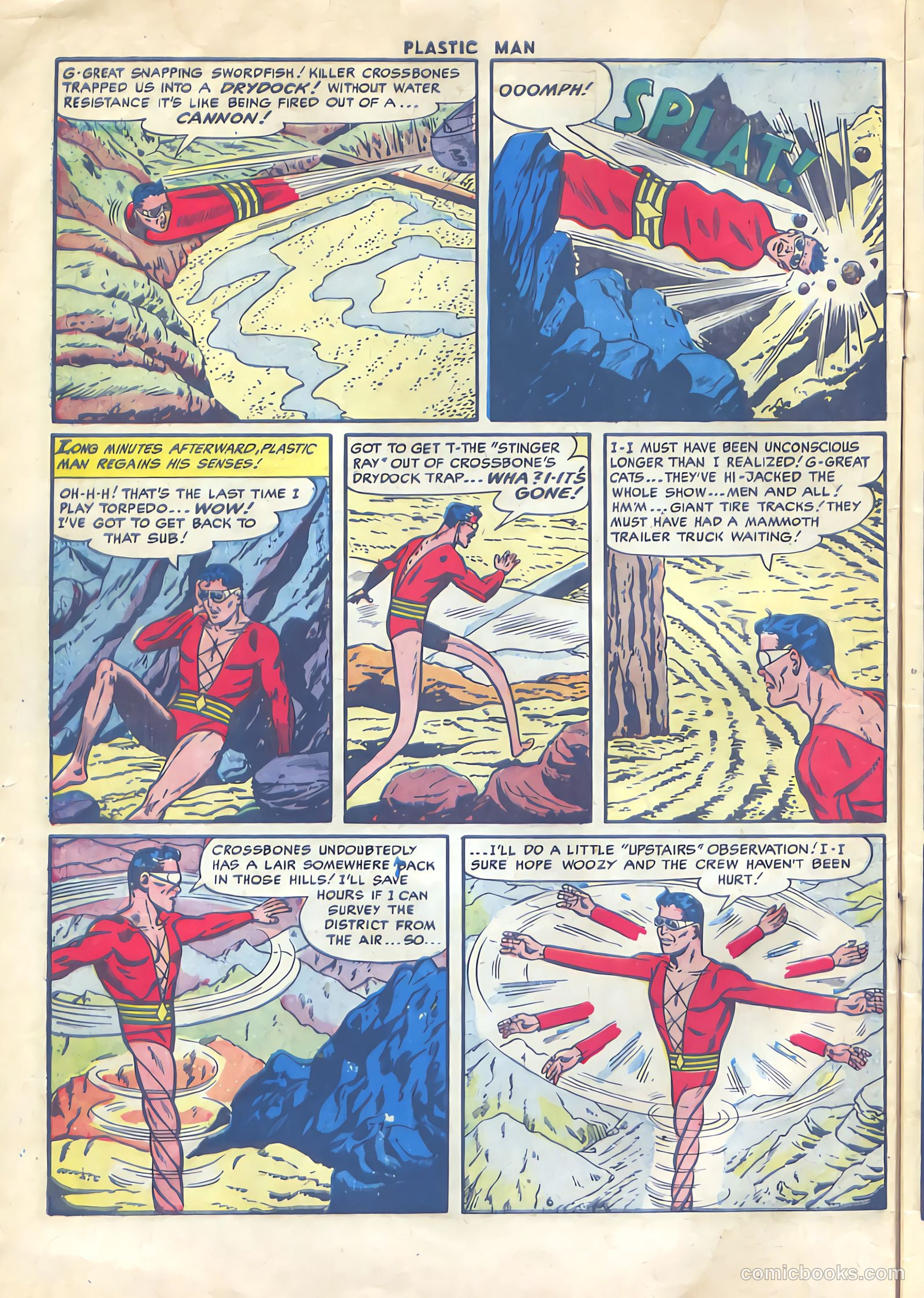Plastic Man #48 (1954) — page 8 of 36