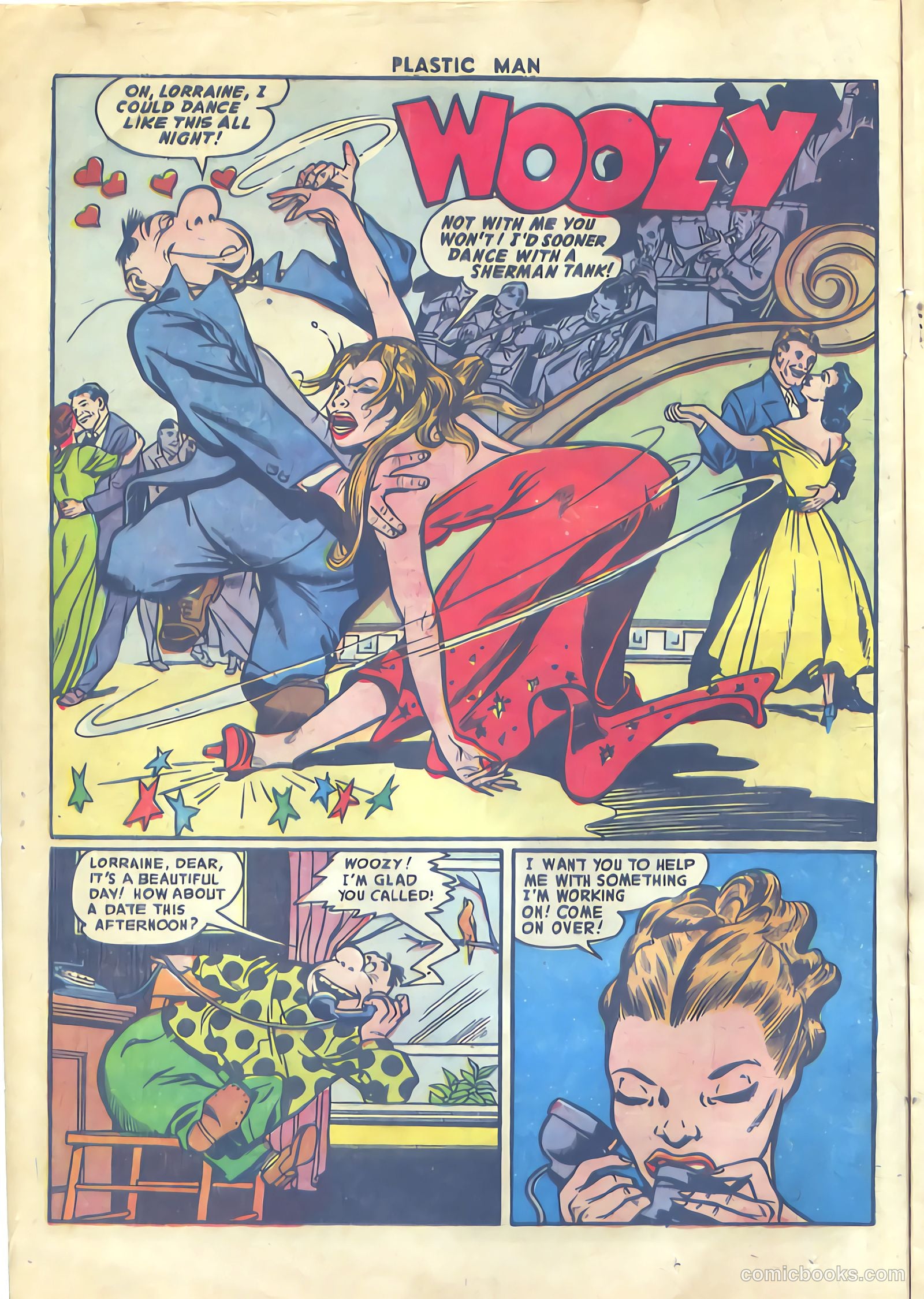 Plastic Man #48 (1954) — page 14 of 36