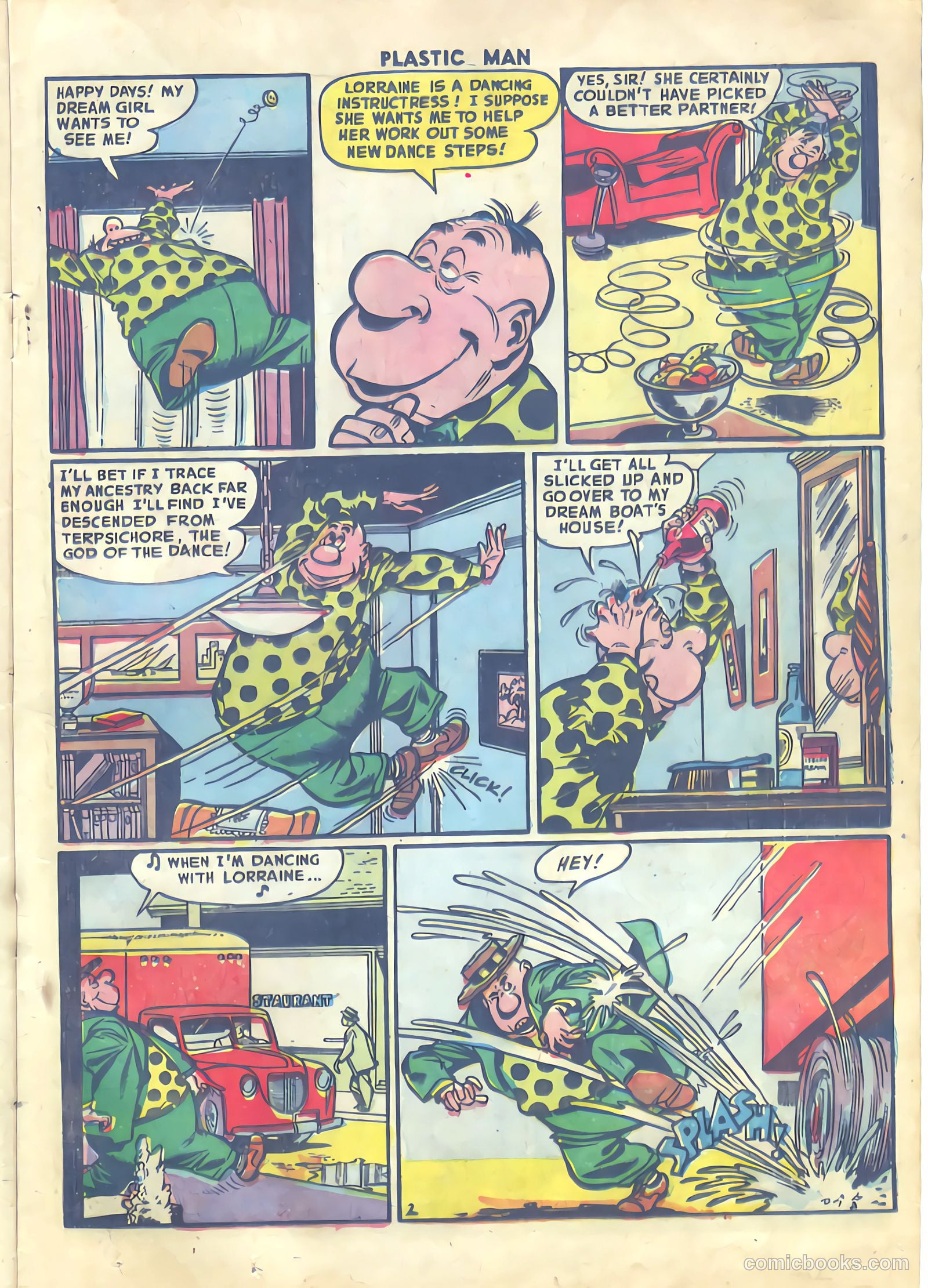 Plastic Man #48 (1954) — page 15 of 36