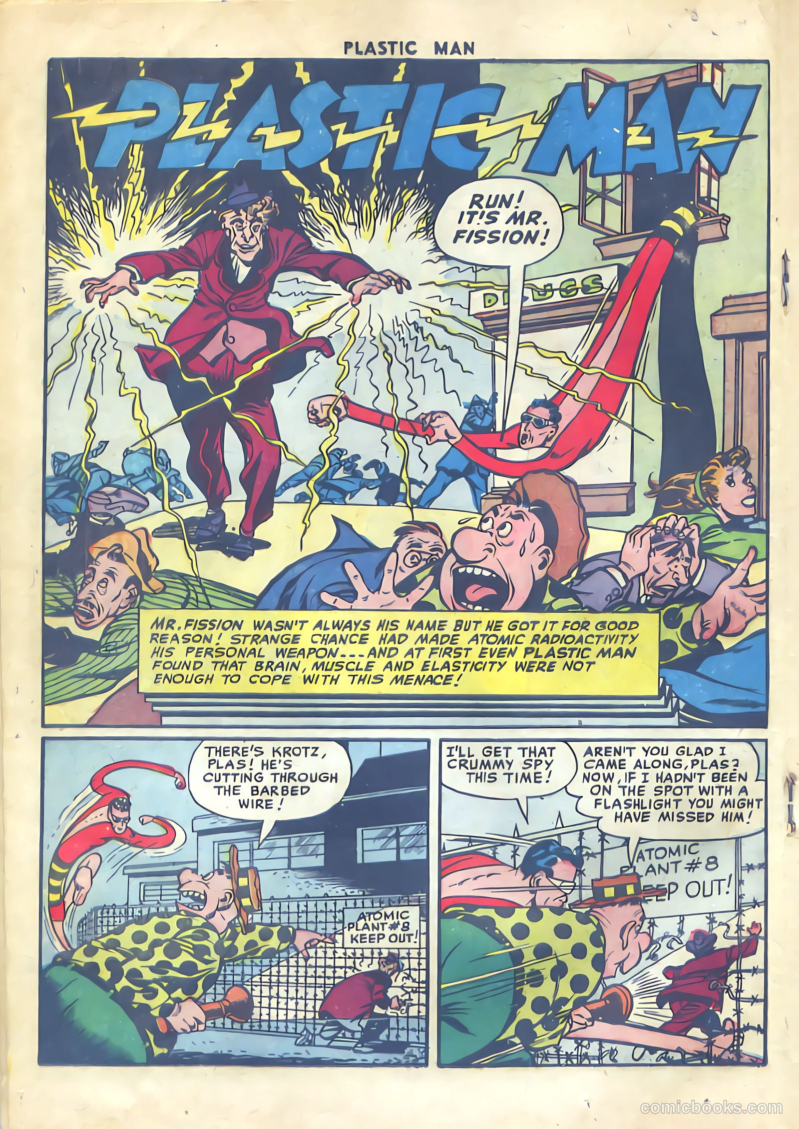Plastic Man #48 (1954) — page 18 of 36
