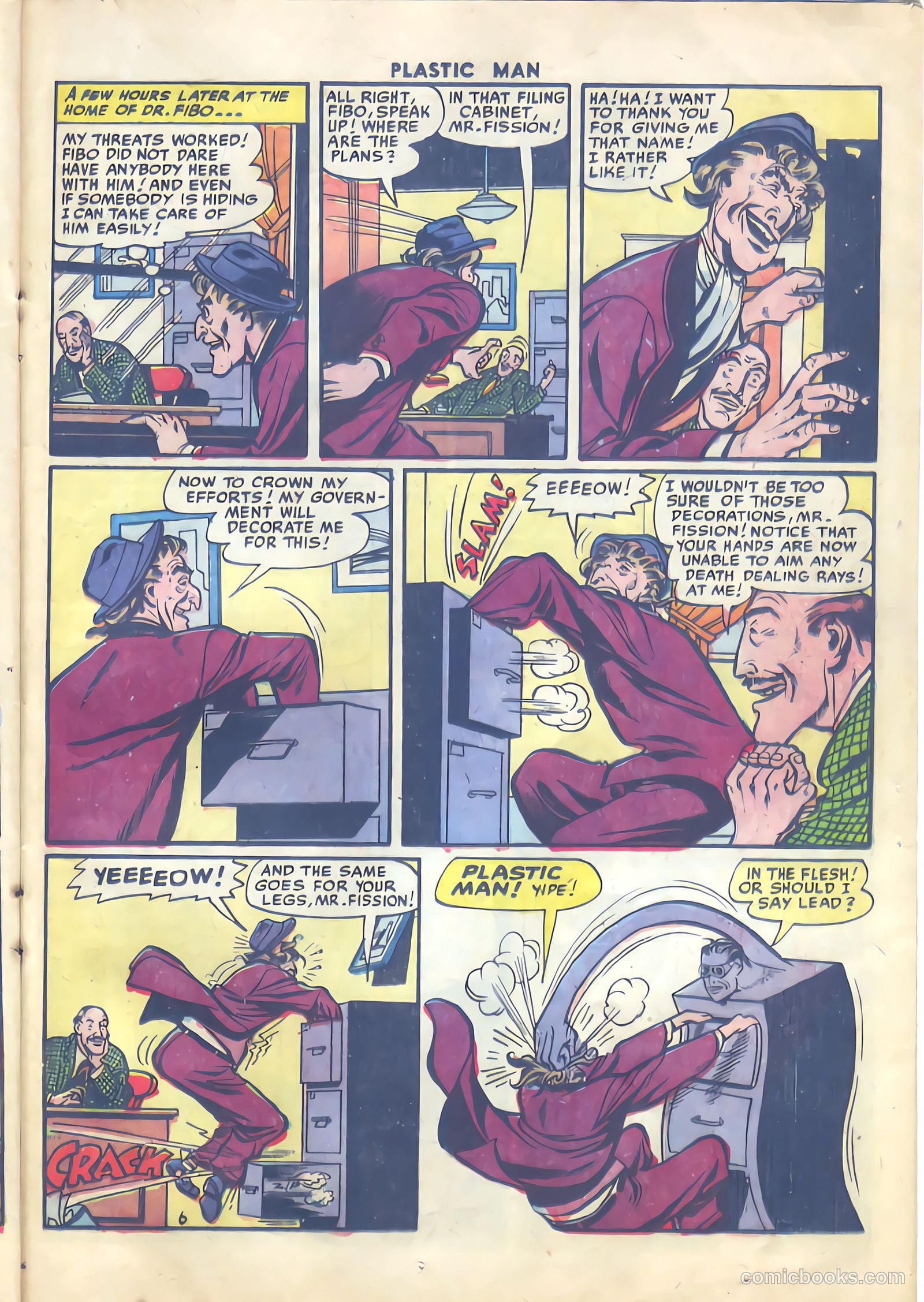 Plastic Man #48 (1954) — page 23 of 36