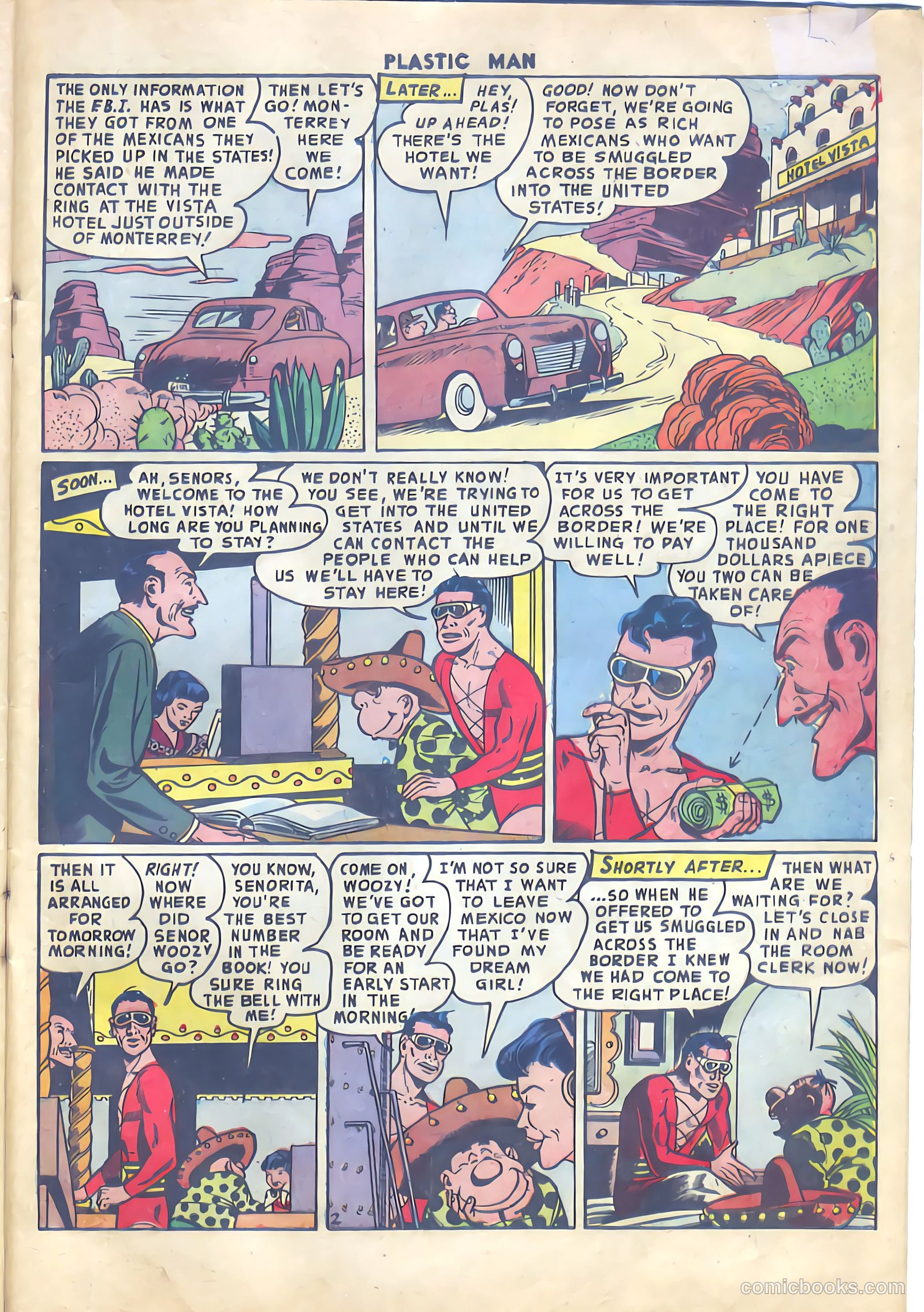 Plastic Man #48 (1954) — page 27 of 36
