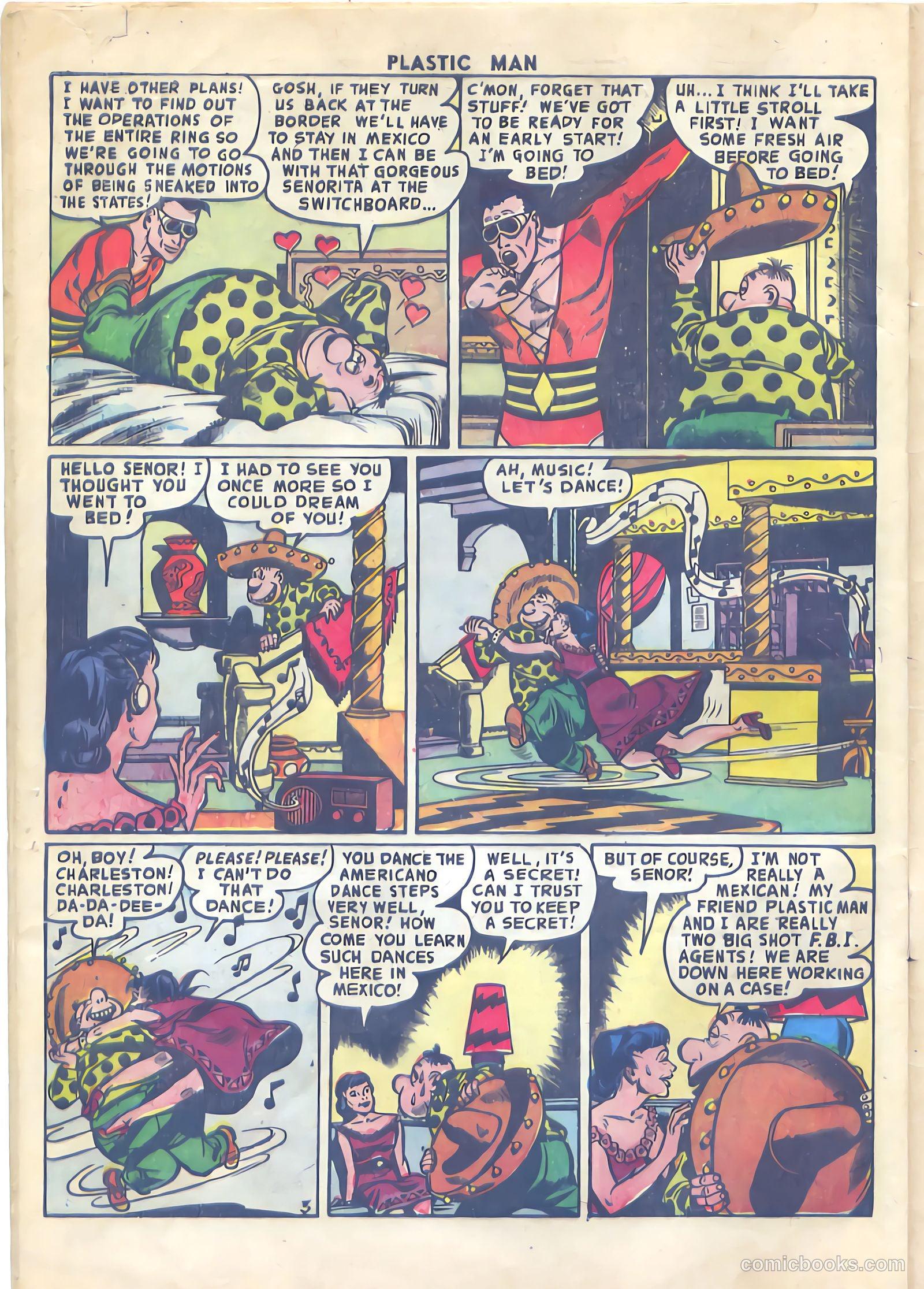 Plastic Man #48 (1954) — page 28 of 36